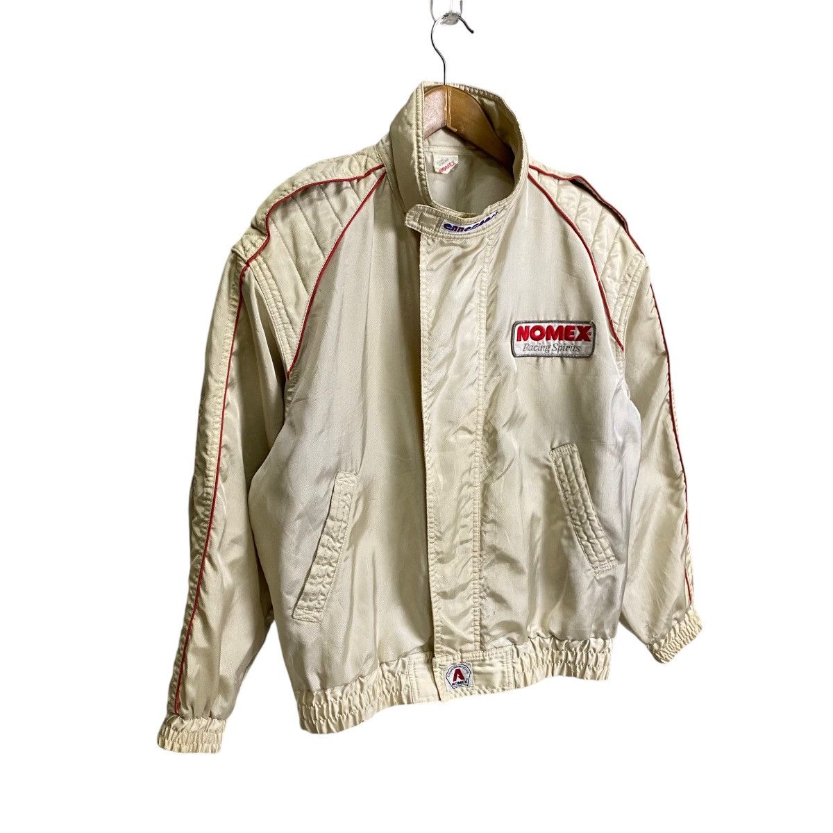 Sports Specialties × Vintage Vintage 80s Nomex Racing Spirit Bomber Jacket Size US M / EU 48-50 / 2 - 3 Thumbnail