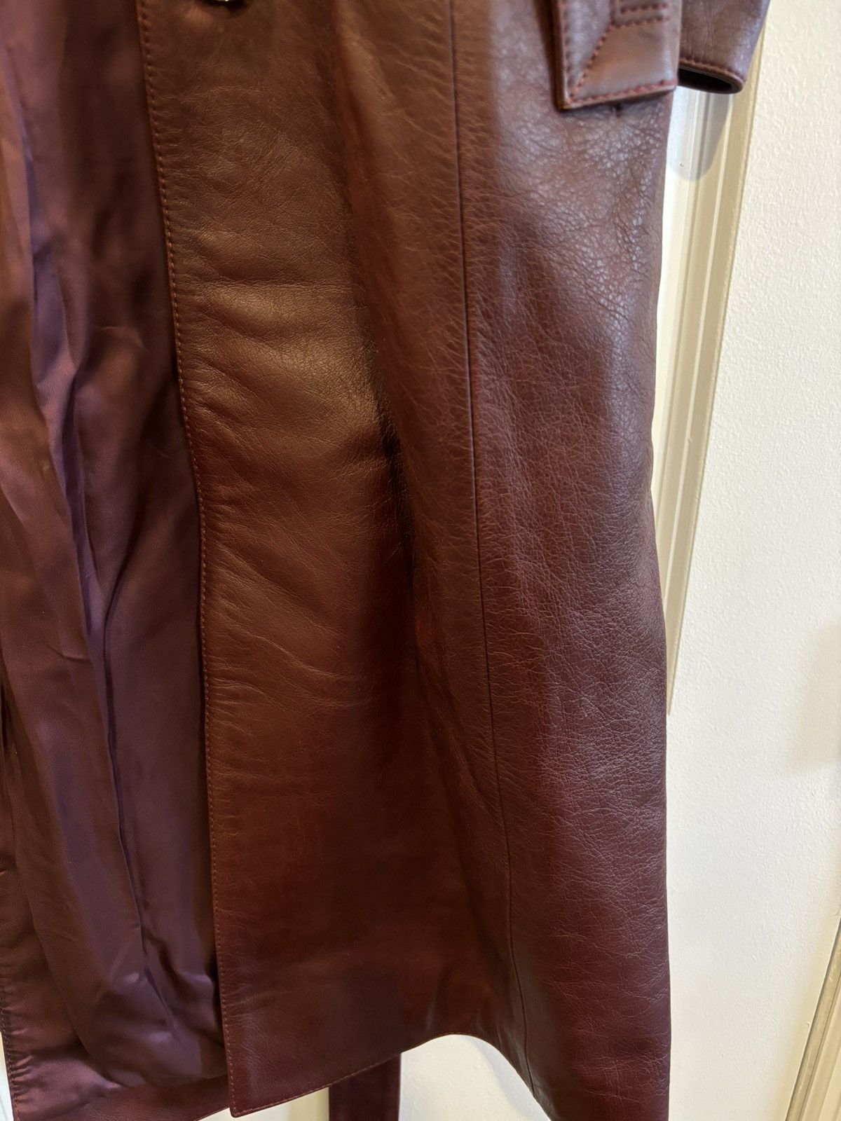 Vetements Vetements FW17 Leather Trench Coat Size S / US 4 / IT 40 - 5 Thumbnail