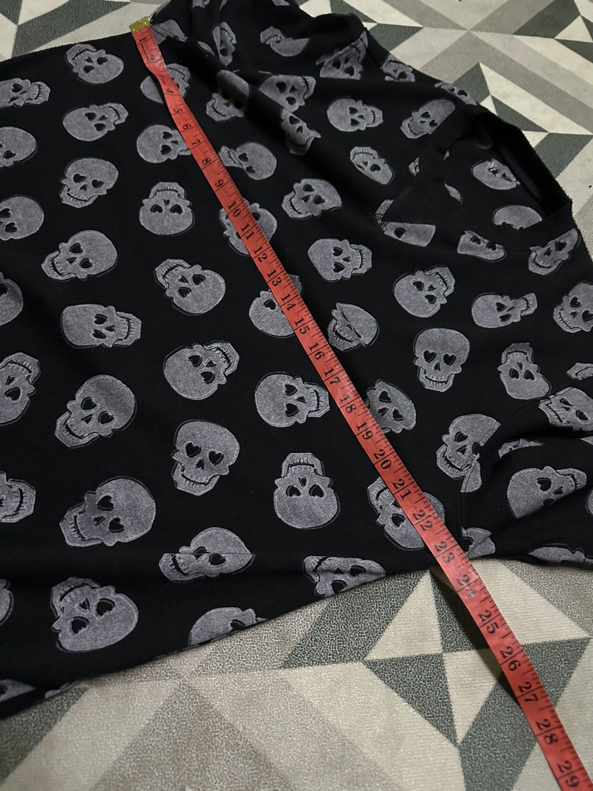 Japanese Brand st scott skull fullprinted sweatshirt Size US L / EU 52-54 / 3 - 6 Thumbnail