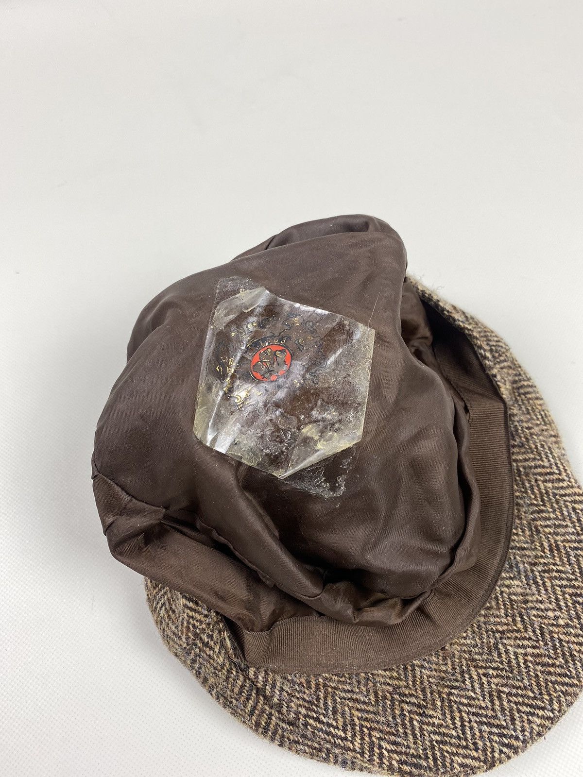 Harris Tweed × Vintage Harris Tweed vintage herringbone wool flat cap size M Size ONE SIZE - 10 Thumbnail