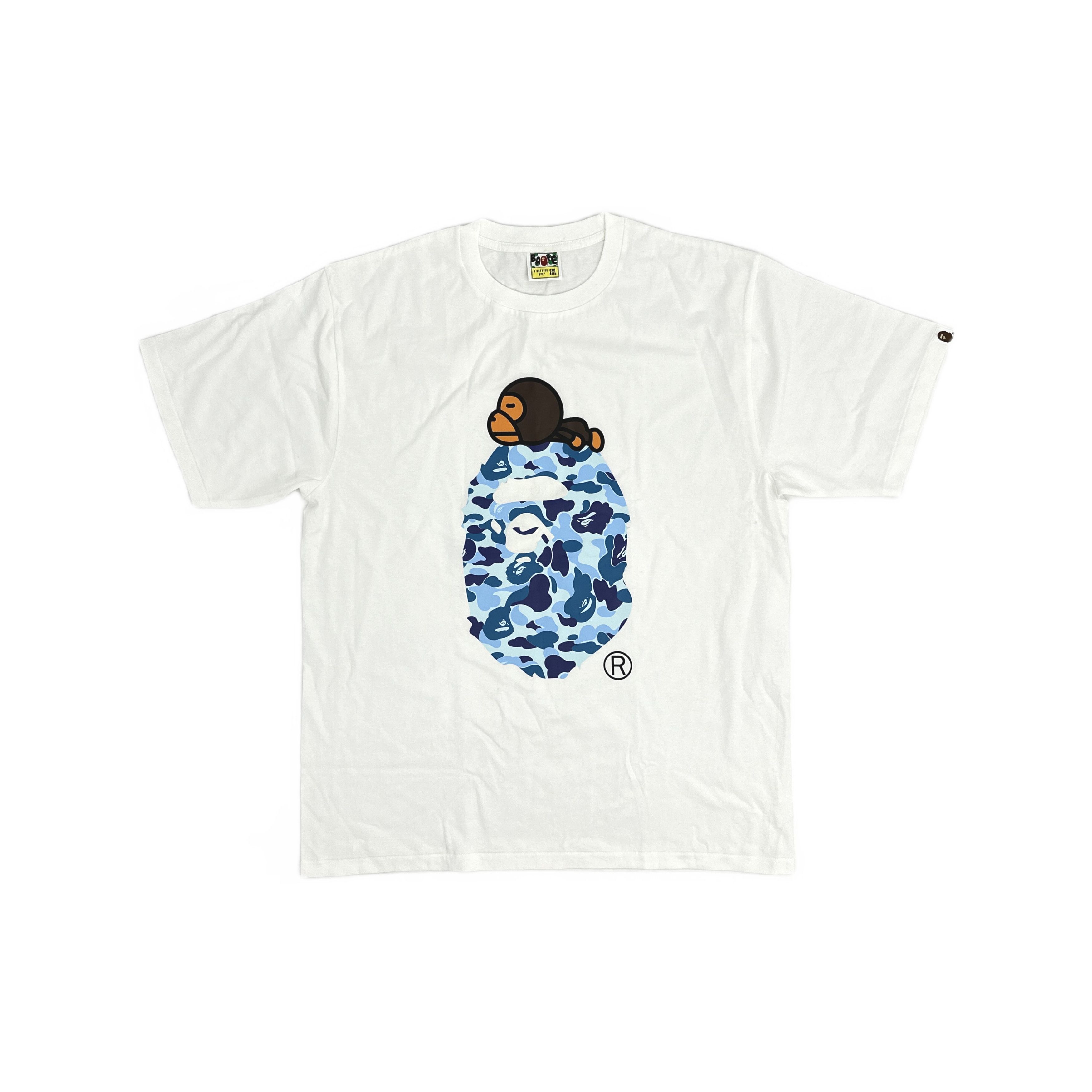 Bape A BATHING APE ABC Camo Monkey Logo T-Shirt Size 2XL Size US XXL / EU 58 / 5 - 1 Thumbnail