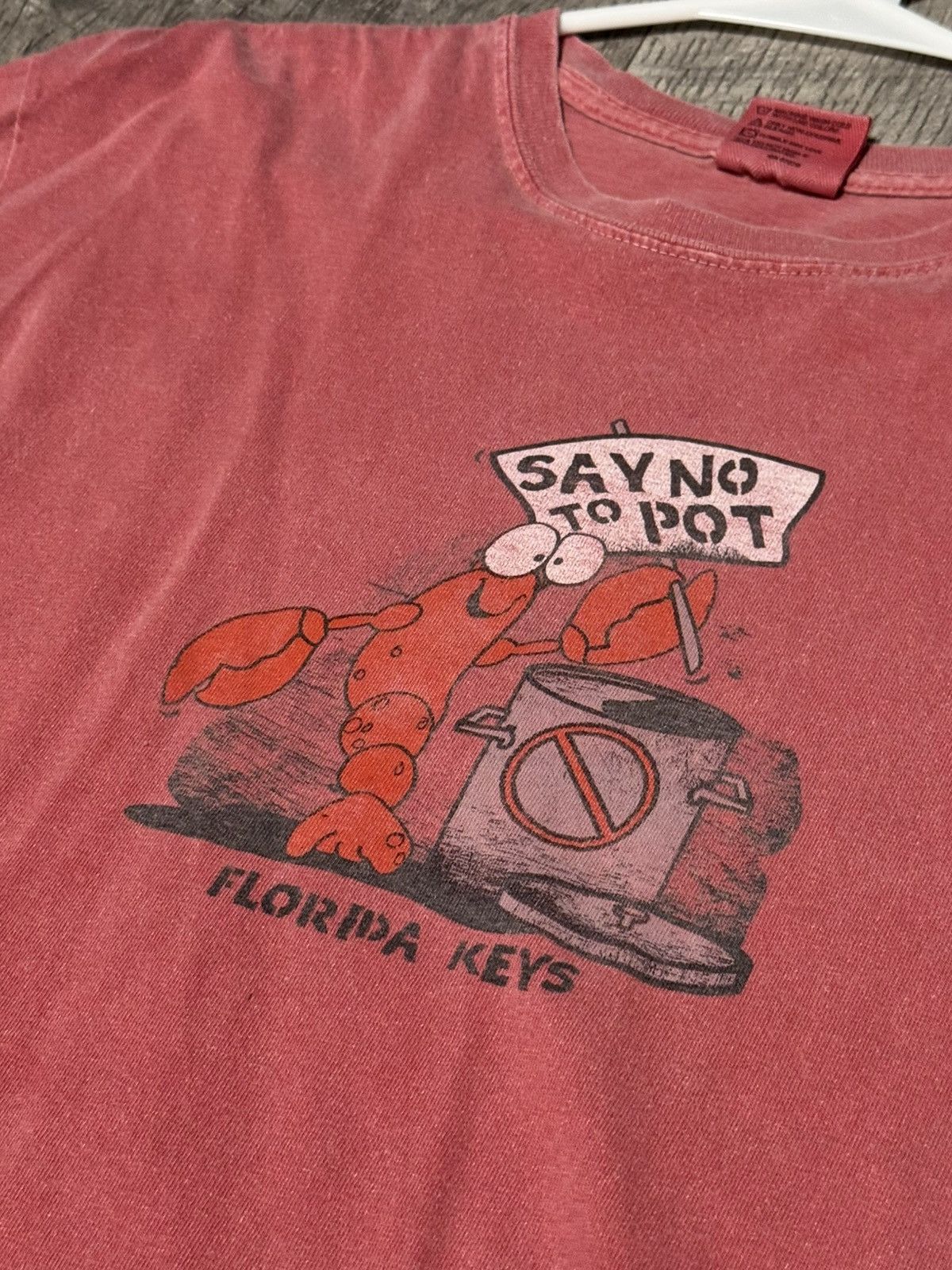 Vintage “Say No To Pot” tee Size US M / EU 48-50 / 2 - 2 Thumbnail