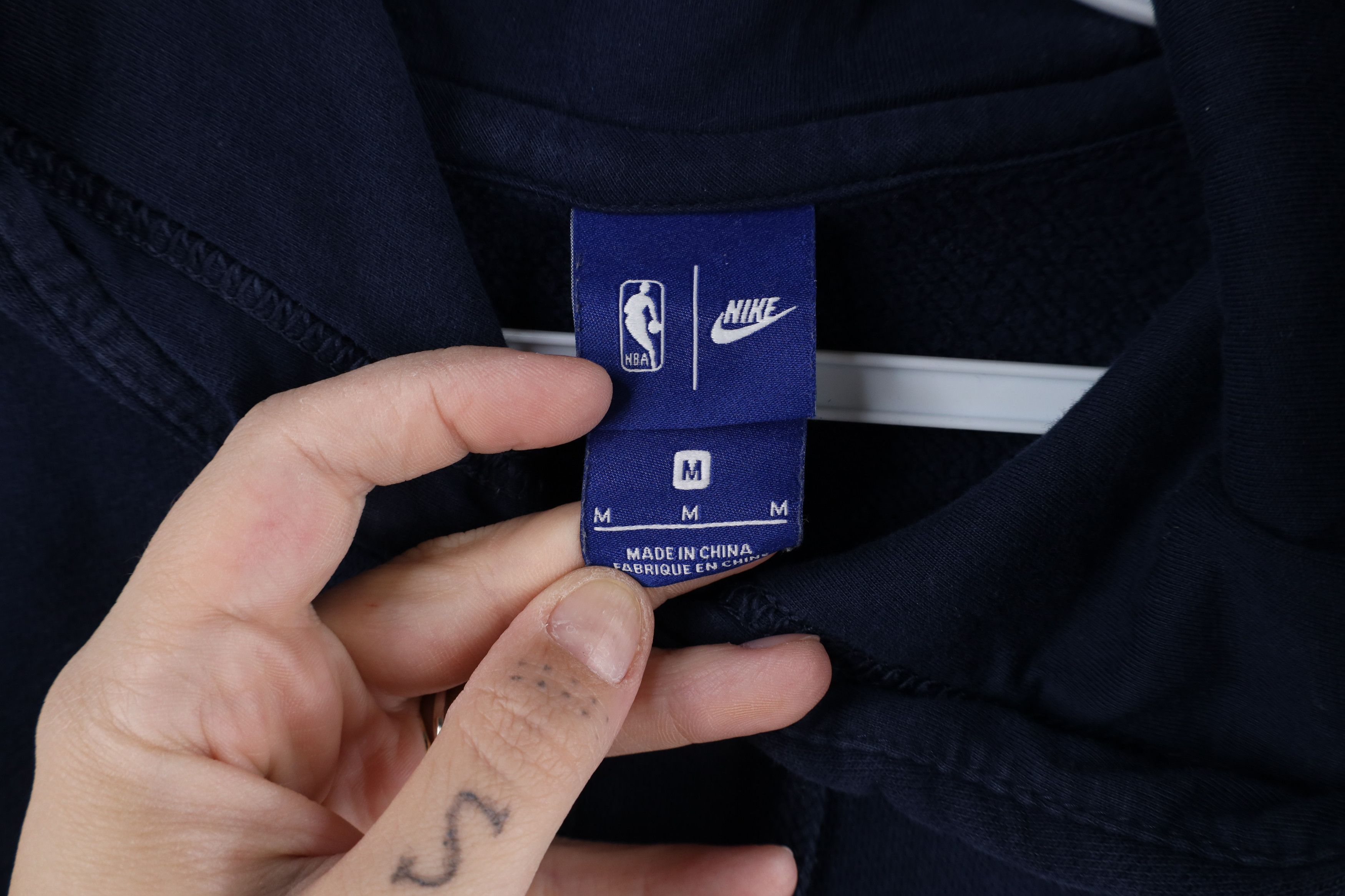 Nike × Vintage Nike City Edition Detroit Pistons Basketball Hoodie Blue Size US M / EU 48-50 / 2 - 6 Thumbnail