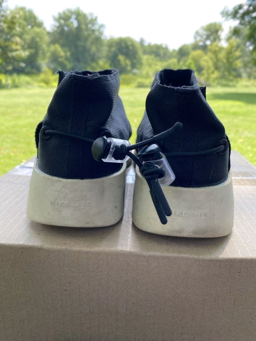 Fear of God Air Fear Of God Moc Black AT8086002 Size 8.5 Men Size US 8.5 / EU 41-42 - 5 Thumbnail