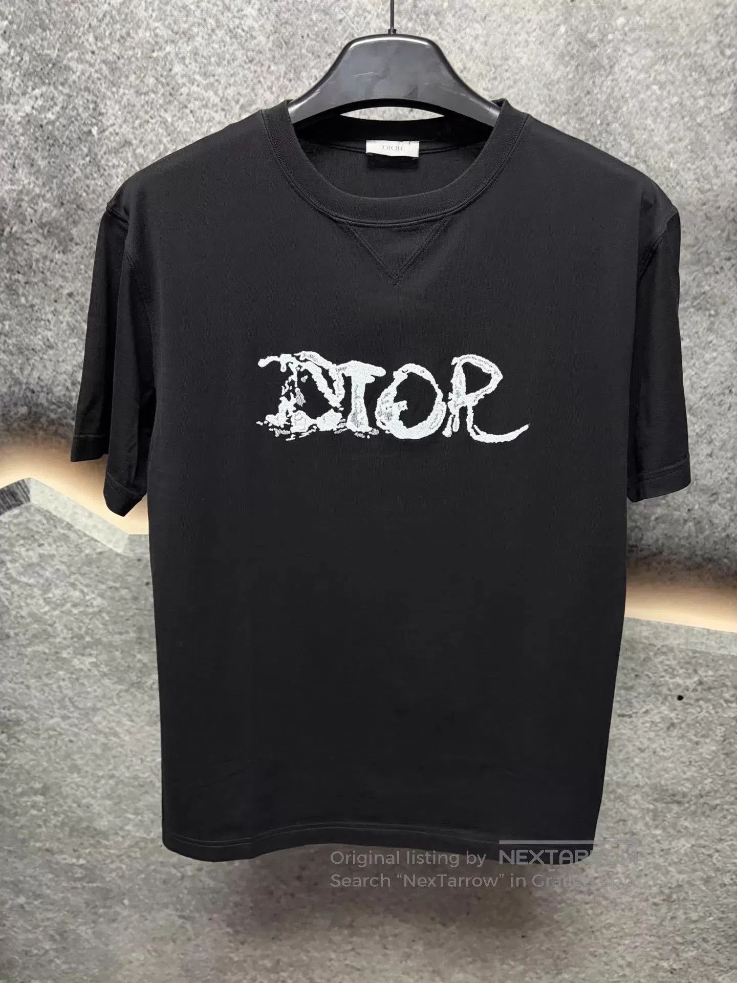 Dior Black Short-Sleeve Graphic T-Shirt. Size US S / EU 44-46 / 1 - 1 Thumbnail