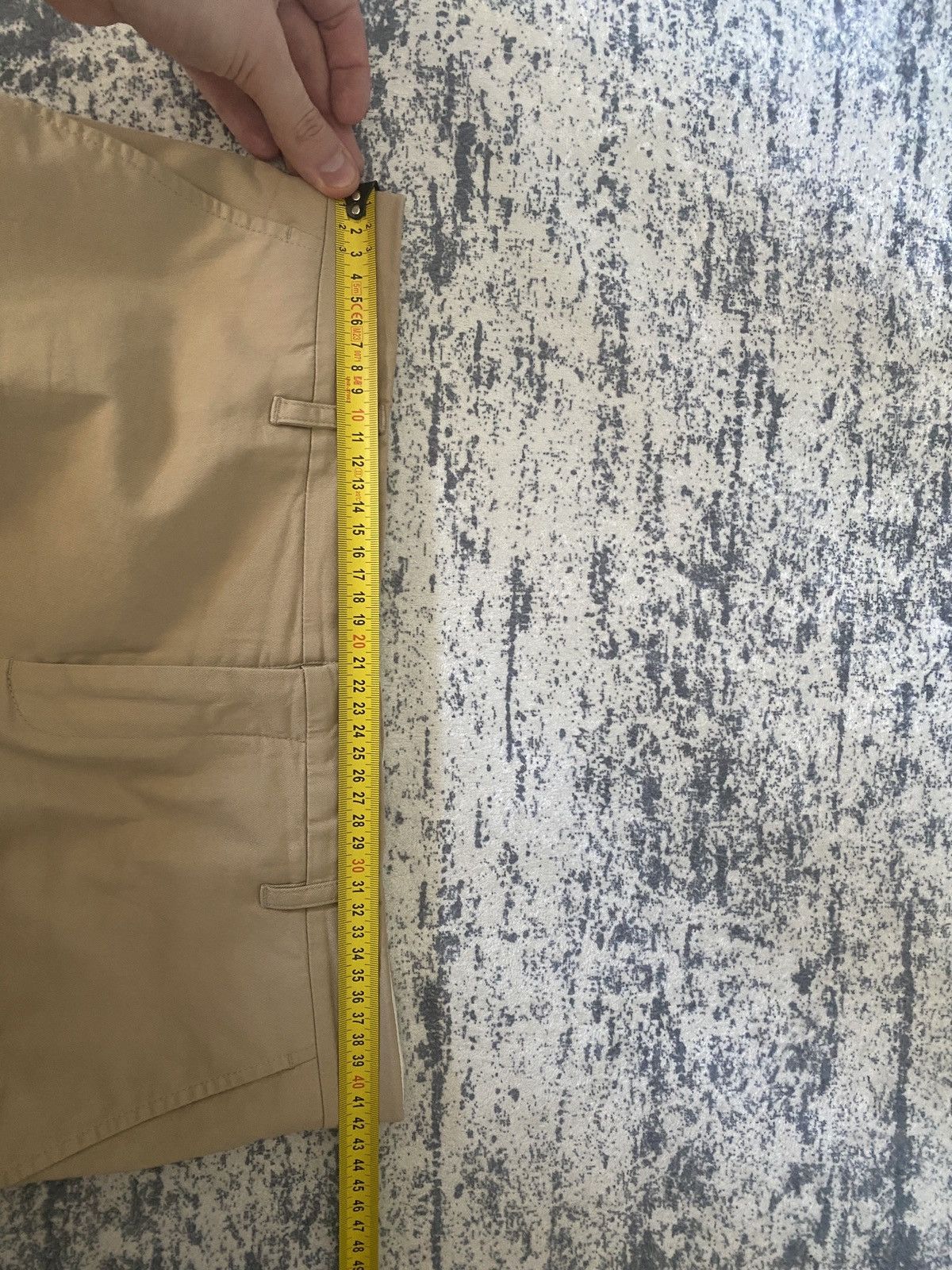 Prada Vintage beige luxury prada women pants Size 28" / US 6 / IT 42 - 13 Thumbnail