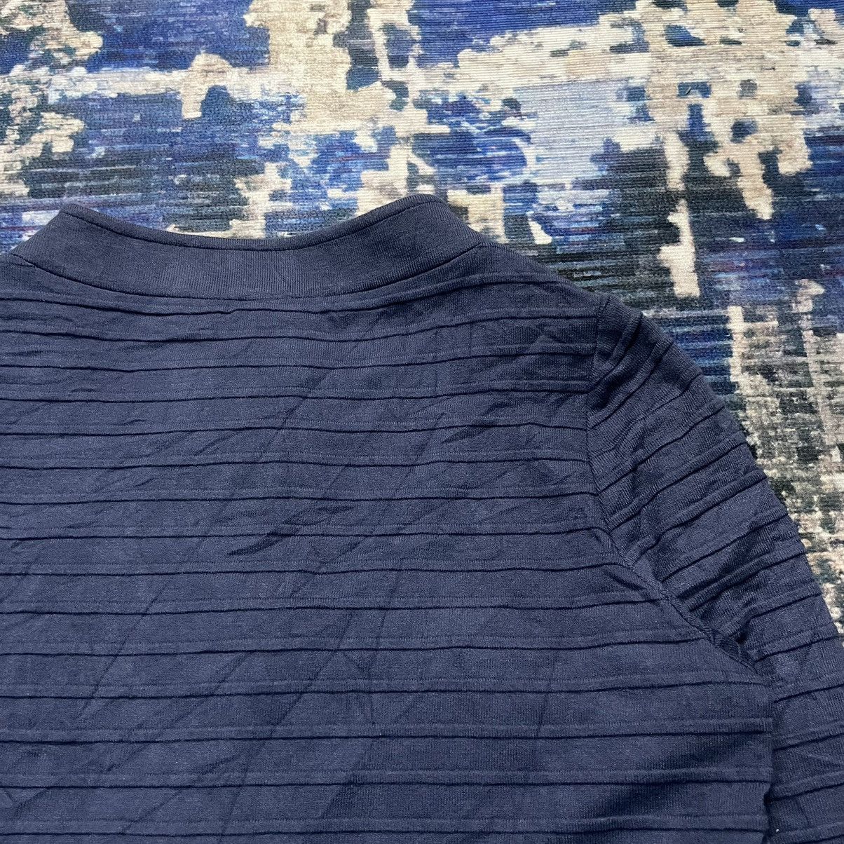 Issey Miyake Vintage 1990s Yuki Torii Avant Garde cropped Jacket NavyBlue Size US XS / EU 42 / 0 - 11 Thumbnail