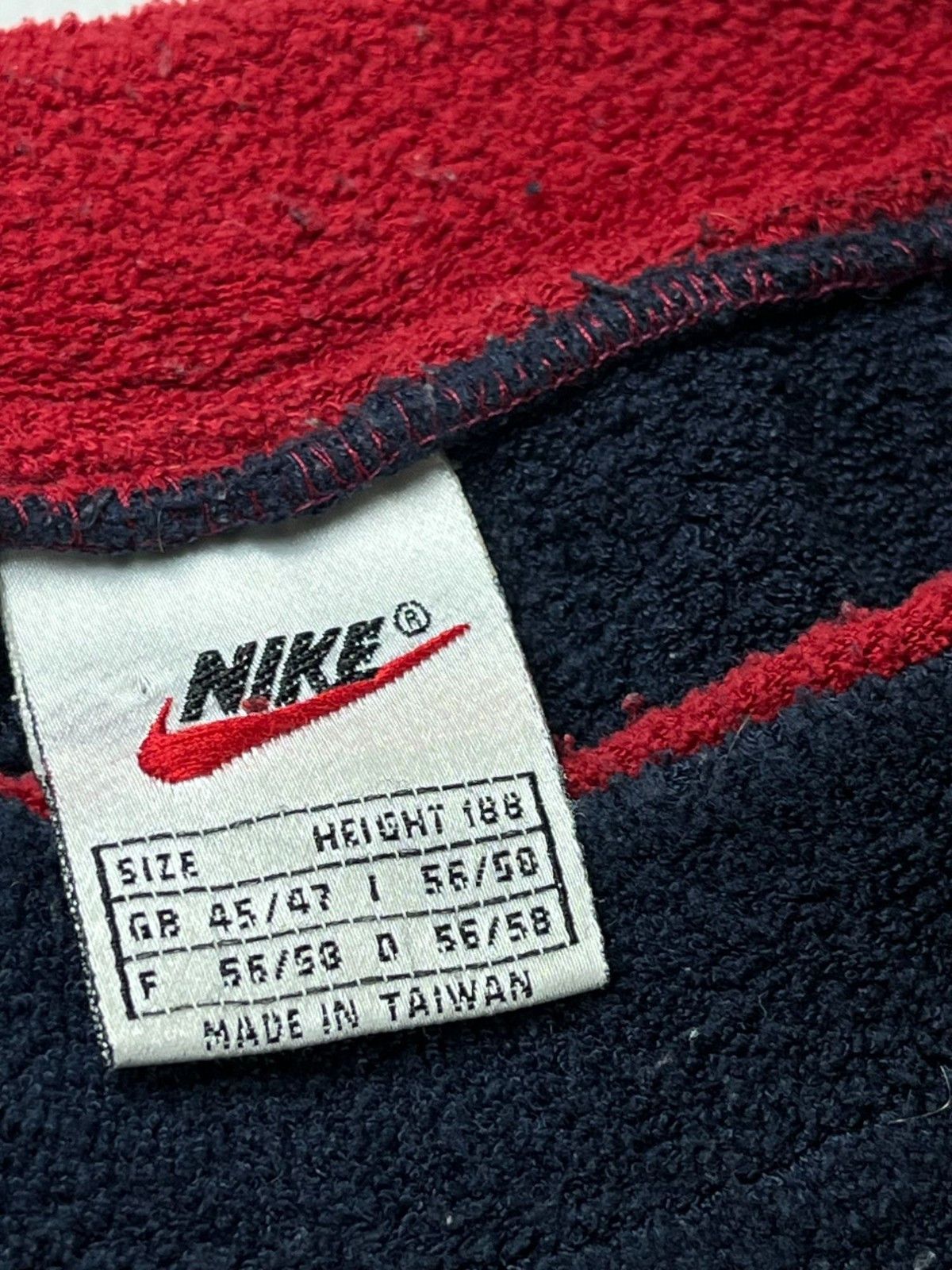 Nike Nike Rare 90s Teddy Sweatshirt with Big Logo – Made in Italy Size US XL / EU 56 / 4 - 4 Thumbnail
