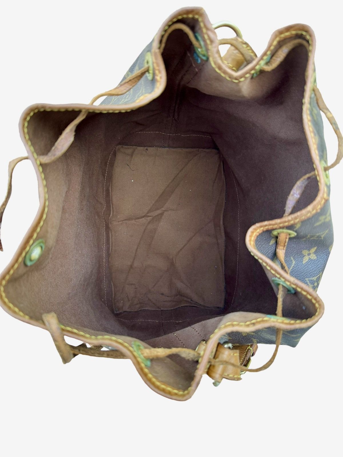 Louis Vuitton Vintage Monogram Canvas Leather Noe Shoulder Bag Size ONE SIZE - 10 Thumbnail