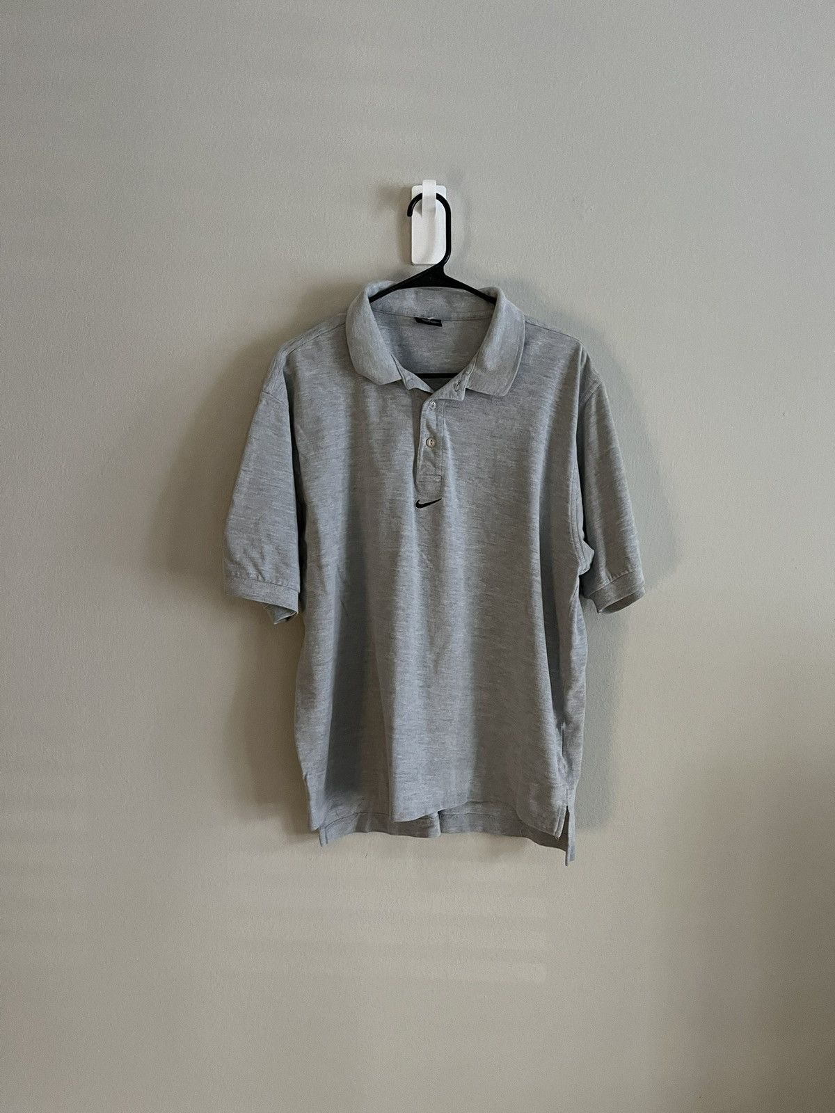 Nike Vintage Nike Center Swoosh Polo Shirt Size US L / EU 52-54 / 3 - 1 Thumbnail