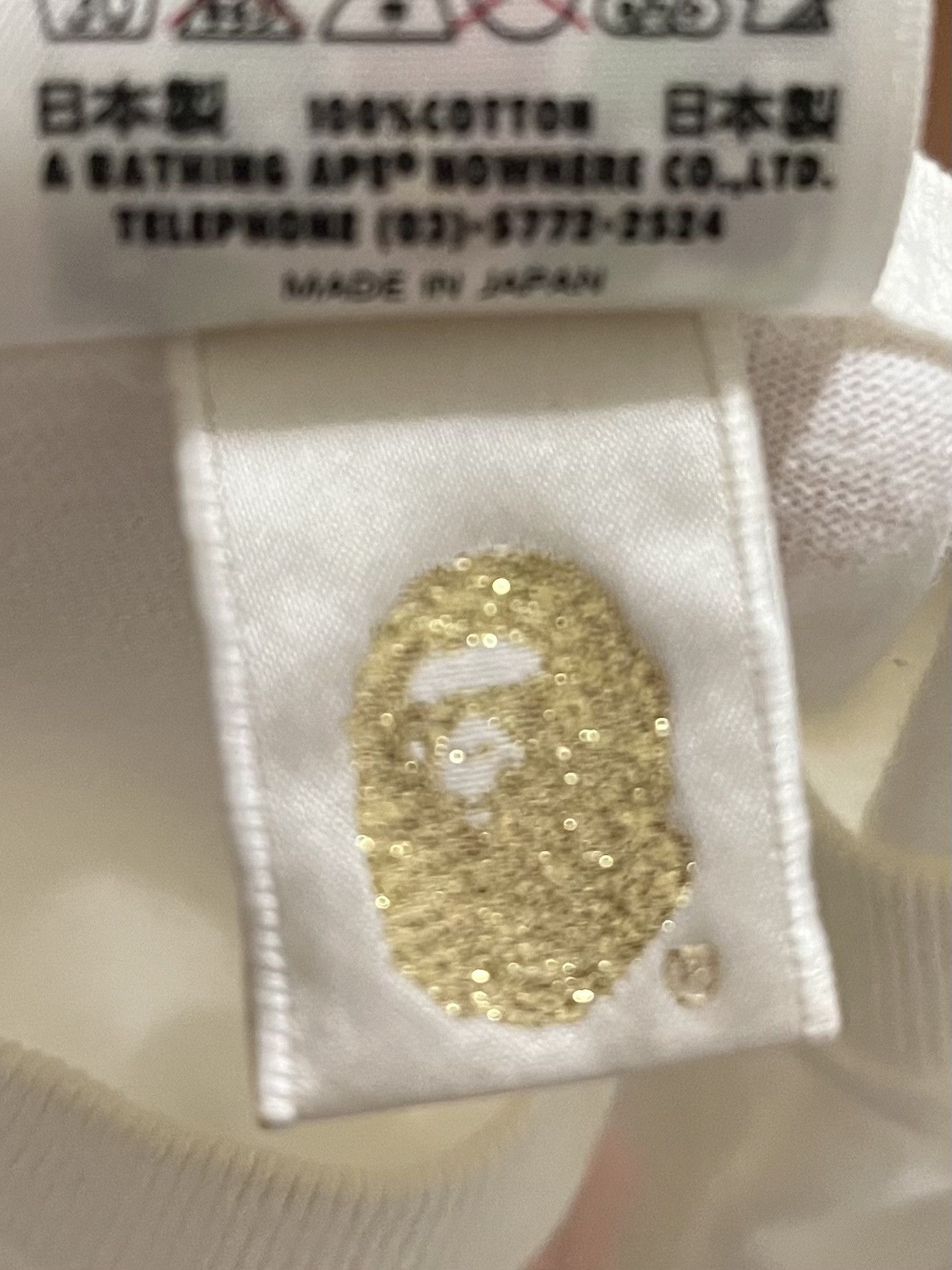 Bape Bape Generals logo tee shirt Size US S / EU 44-46 / 1 - 5 Thumbnail