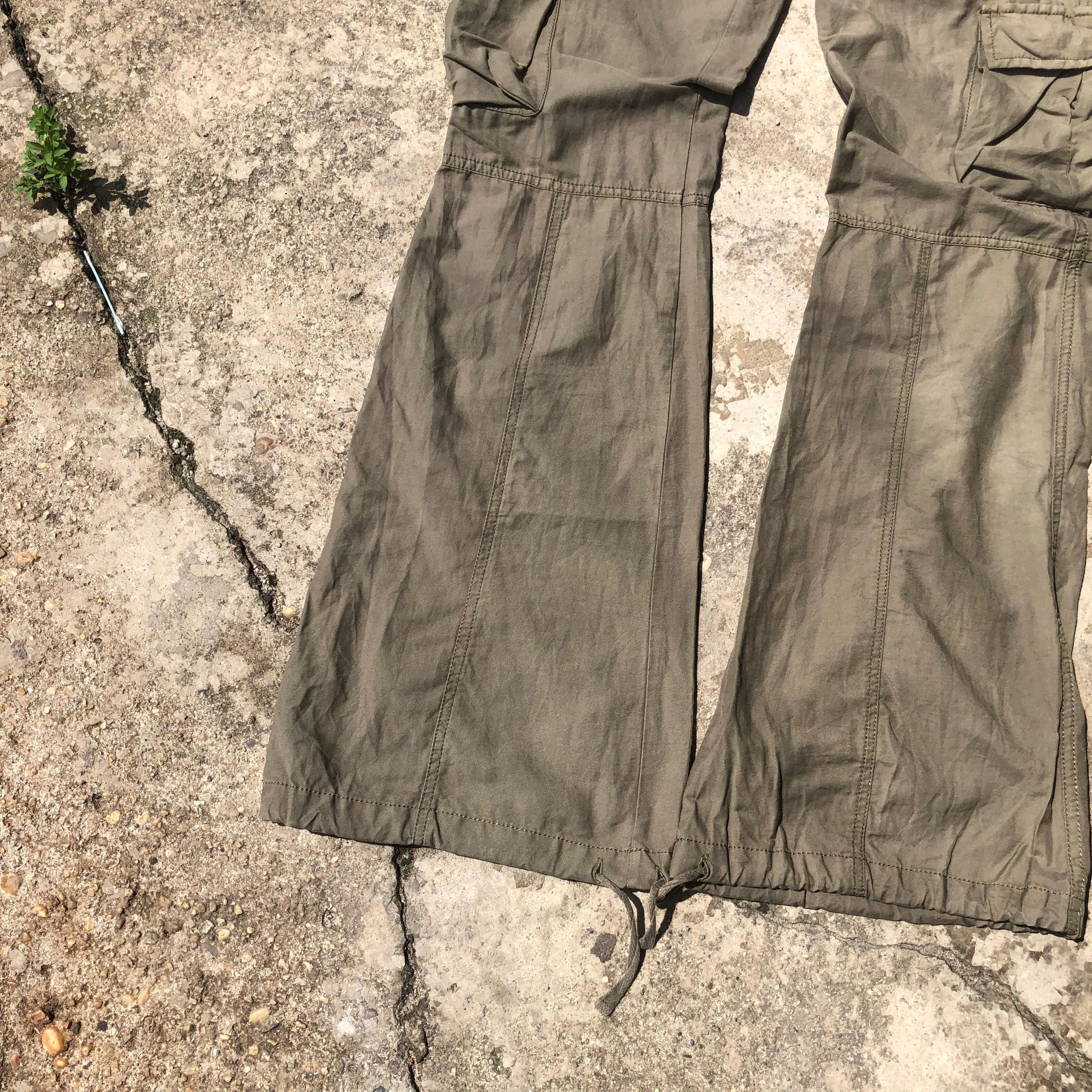 GOA GOA Parachute Cargo Flared Pants Size US 31 - 3 Thumbnail