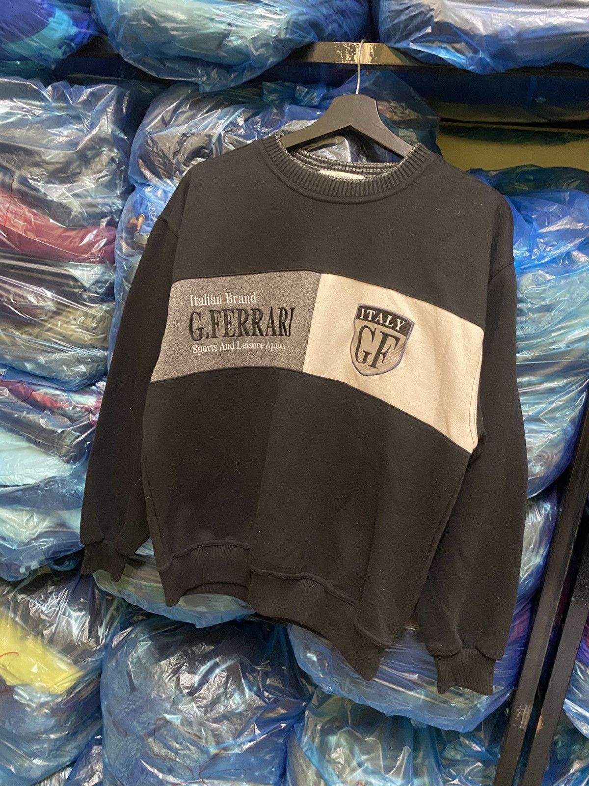 Vintage VINTAGE GIORGIO FERRARI SWEATSHIRT Size US M / EU 48-50 / 2 - 2 Thumbnail