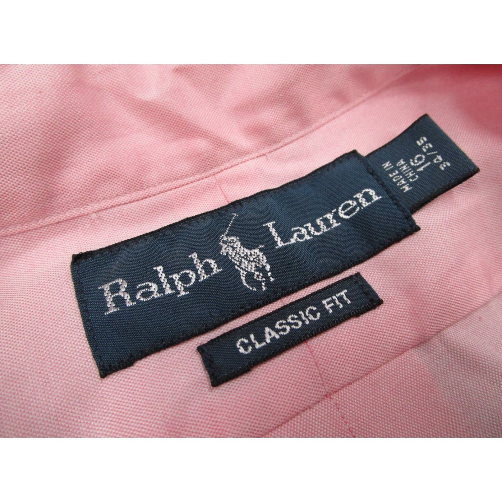 Polo Ralph Lauren Polo Ralph Lauren Dress Shirt Mens 16 34 Pink Azio Classic Button Up Pony Shirt Mens Size 34R - 2 Thumbnail