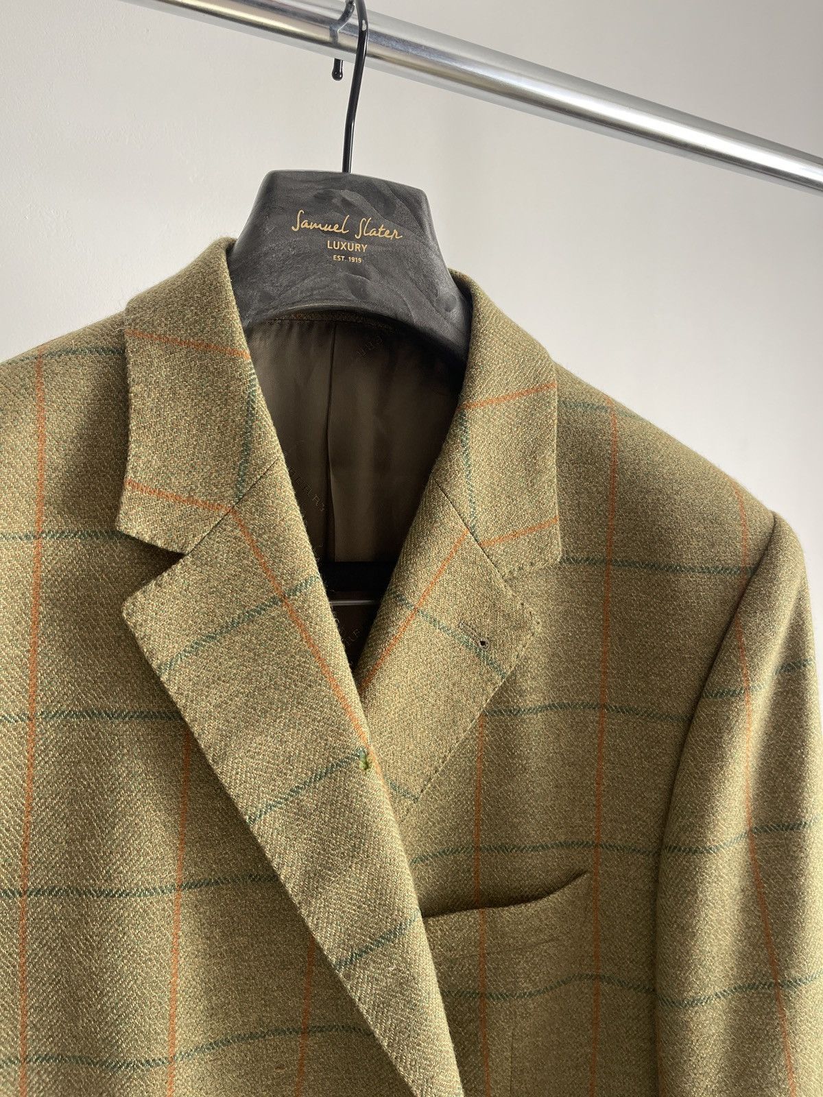 Burberry Vintage Burberry blazer classic jacket wool sport coat Size 48R - 10 Thumbnail