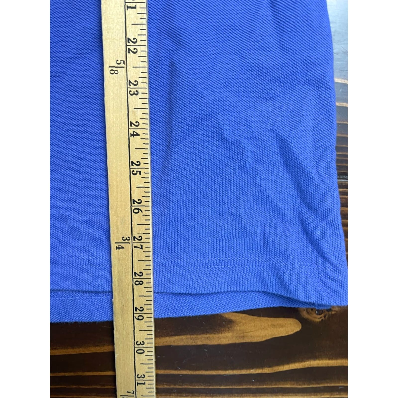 Lands' End Lands' End Shirt Men XL Purple Blue Button Up Short Sleeve Casual Travel Regular Cotton Blend Size US XL / EU 56 / 4 - 6 Thumbnail