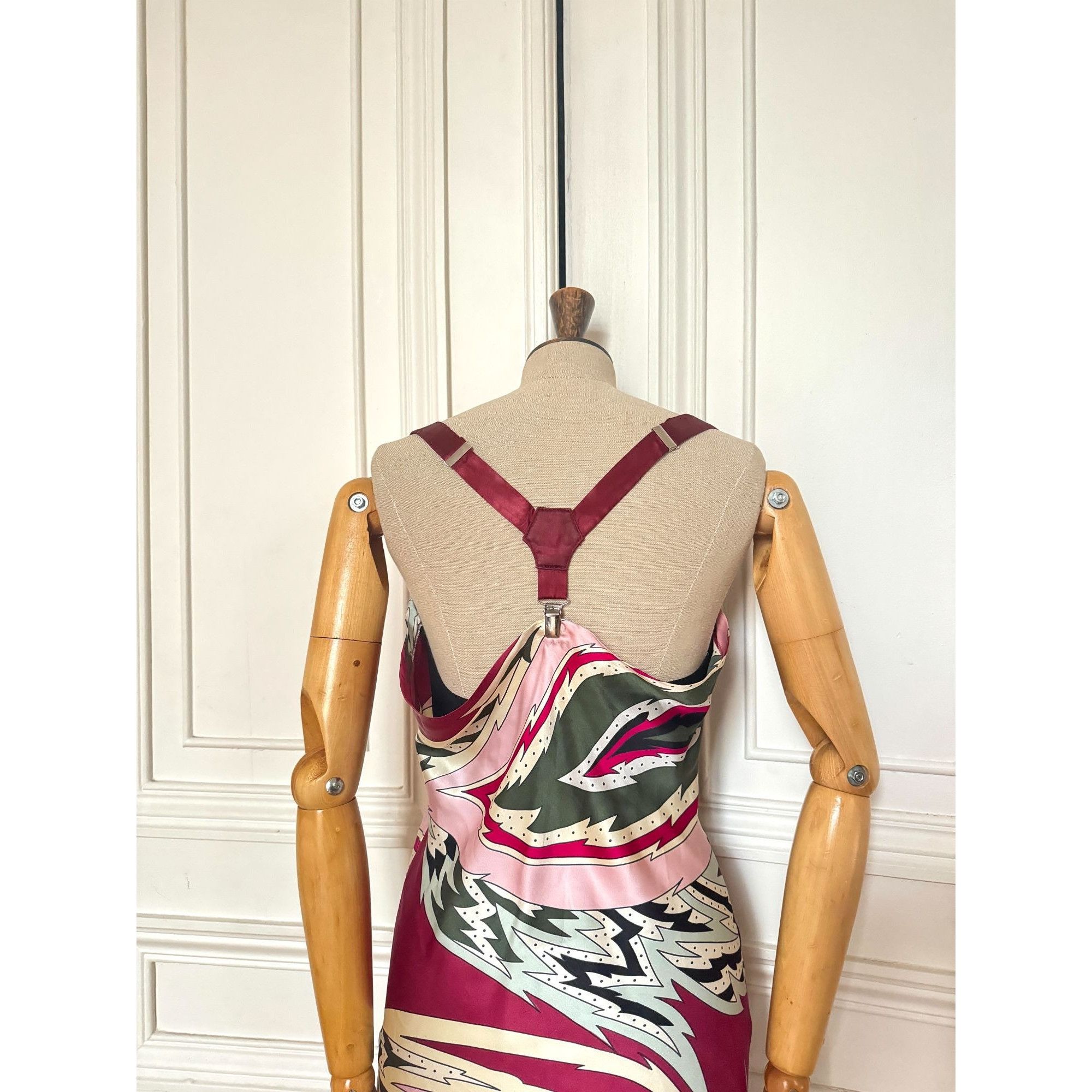 Alexander McQueen Spring Summer 2001 Printed Dress Size S / US 4 / IT 40 - 5 Thumbnail