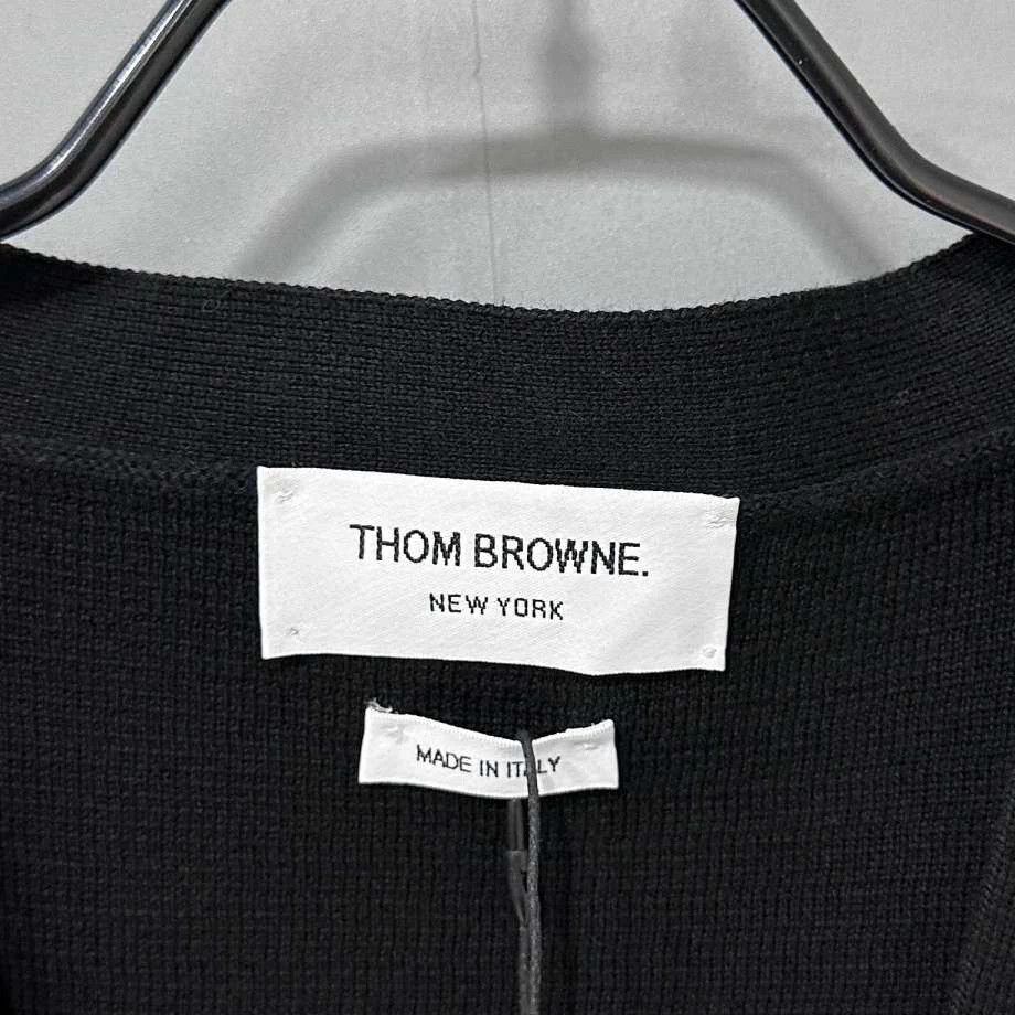 Thom Browne Thom Browne 4-bar black cardigan jacket size 5 Size US XXL / EU 58 / 5 - 4 Thumbnail