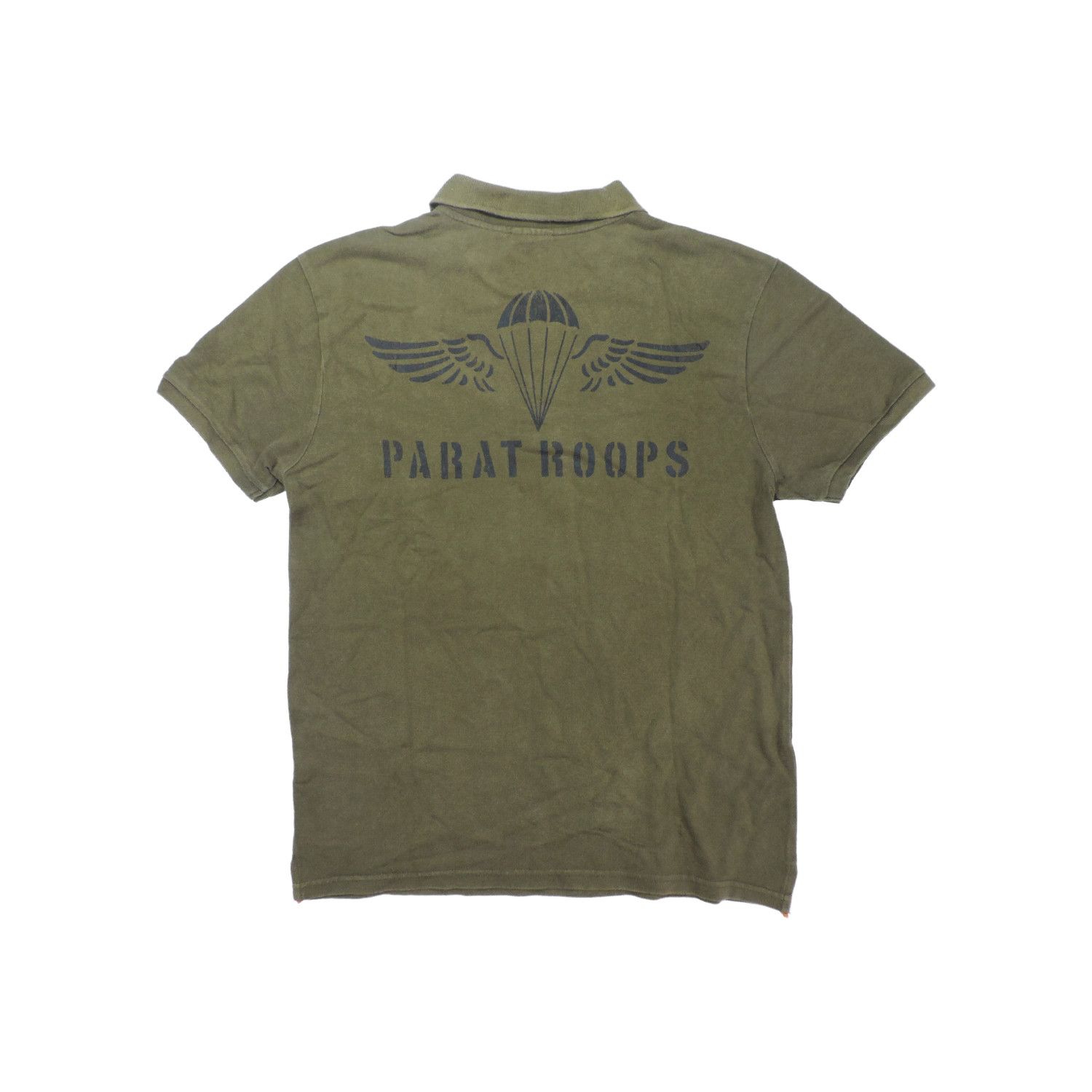 Avirex AVIREX U.S. PARATROOPS MILITARY POLO SHIRT Size US L / EU 52-54 / 3 - 1 Thumbnail