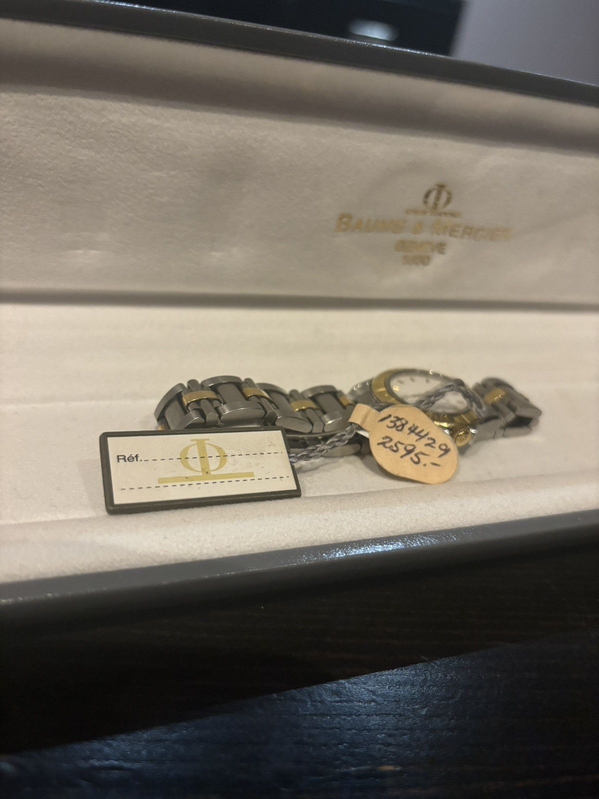 Baume & Mercier Two Tone Malibu Baume Et Mercier Watch Size ONE SIZE - 2 Thumbnail