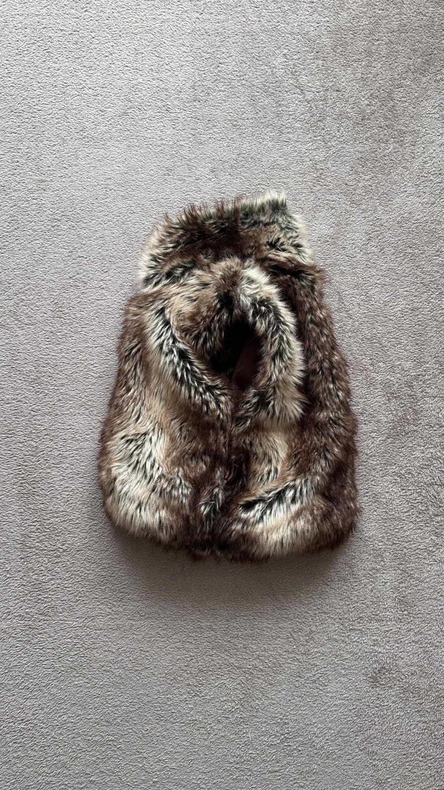 14th Addiction Y2K Faux Fur Vest Jacket Goth Playboi Hysteric Glamour Vibe Size M / US 6-8 / IT 42-44 - 4 Thumbnail