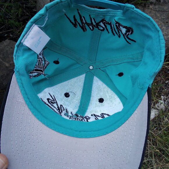 MLB × Vintage Vintage 90s Florida Marlins Two Tone Snap Back Hat Size ONE SIZE - 6 Thumbnail