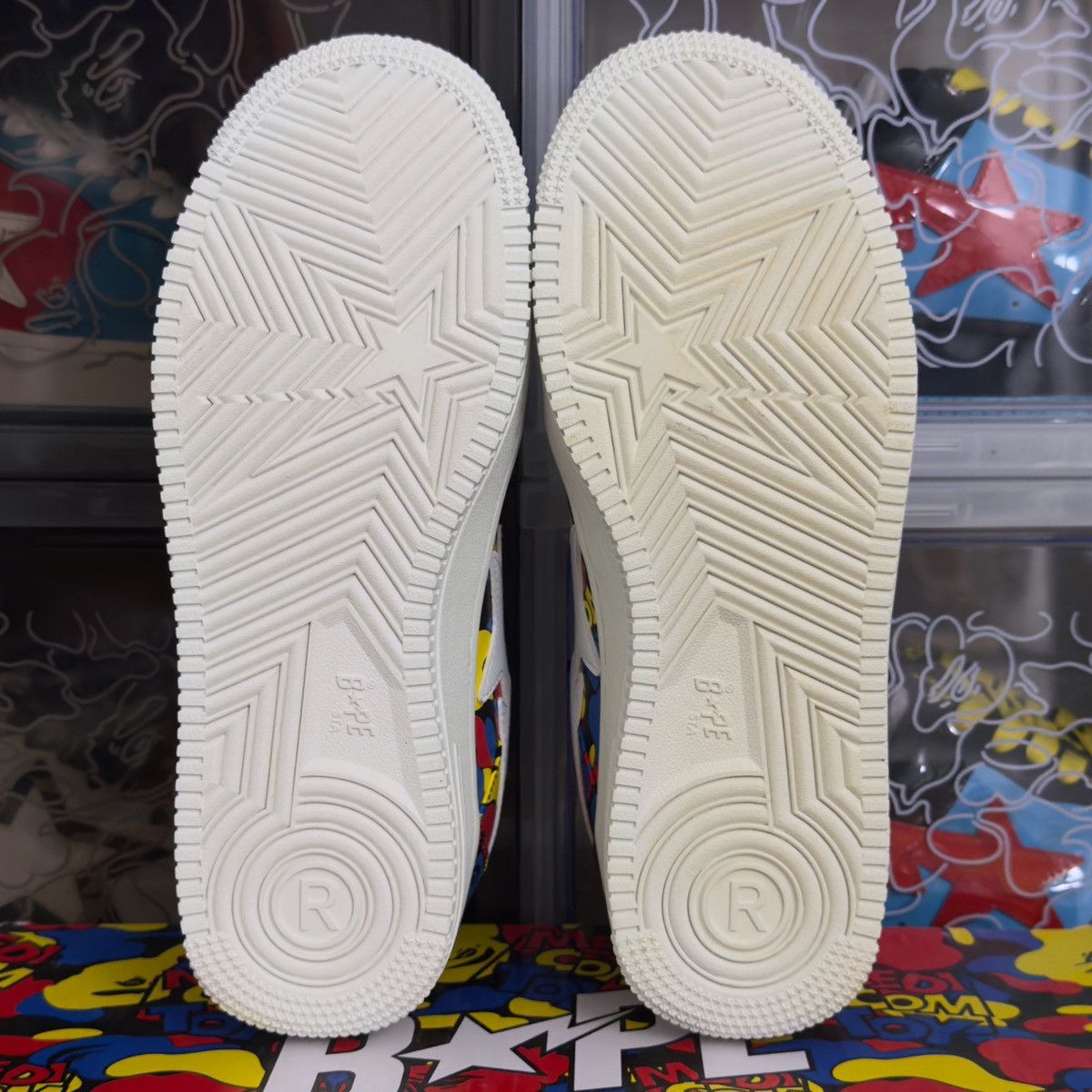 Bape A Bathing Ape Bapesta Medicom Toy All Over Camo 2020 Size US 9 / EU 42 - 13 Thumbnail