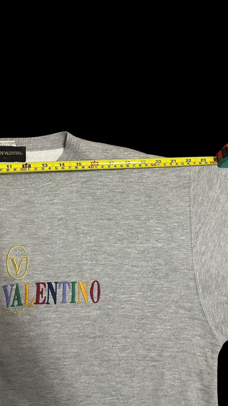 Vintage Vintage Gianni Valentino Embroider Multicolour Sweater Size US L / EU 52-54 / 3 - 10 Thumbnail