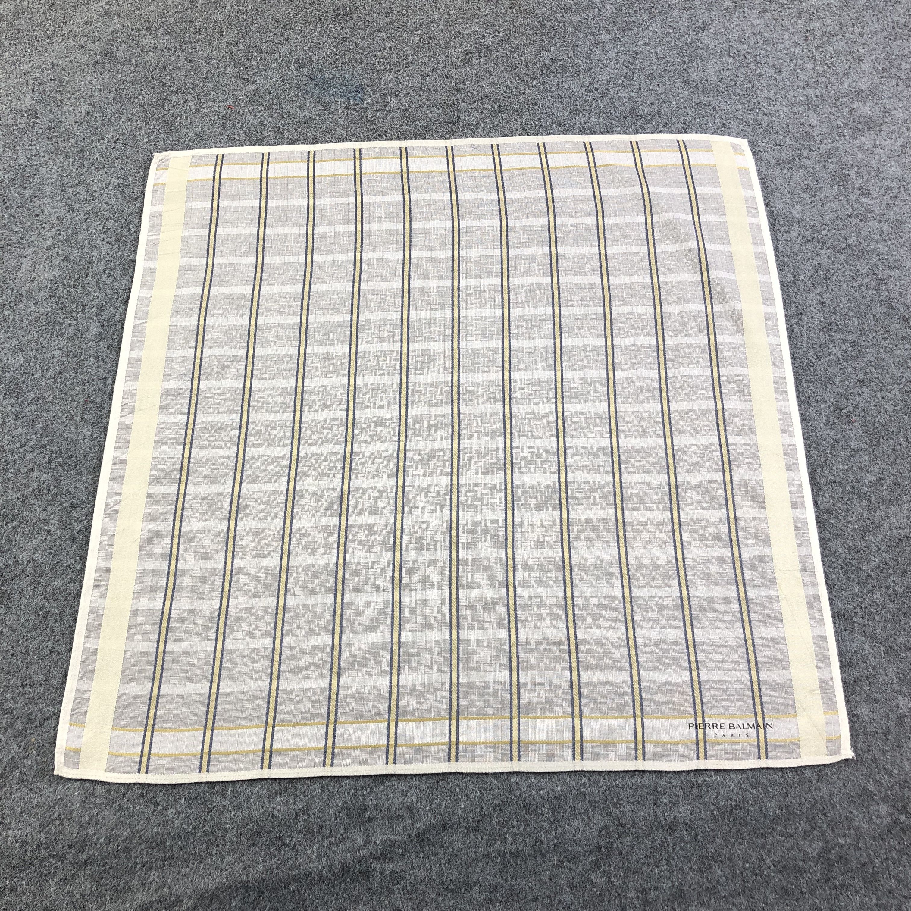 Pierre Balmain Pierre Balmain Handkerchief Neckerchief Bandana H2273 Size ONE SIZE - 2 Thumbnail
