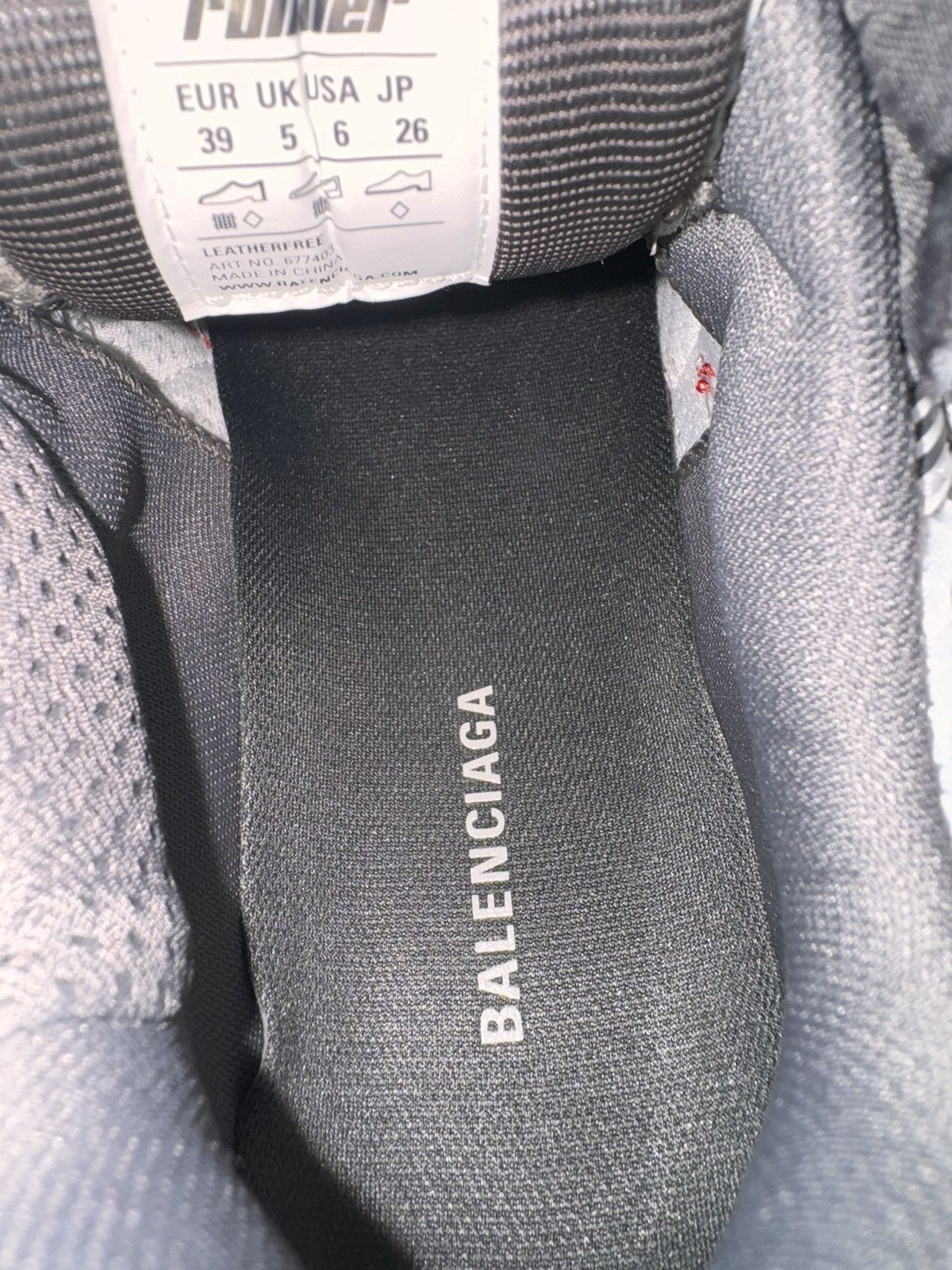 Balenciaga Balenciaga multicolor runner 40 Size US 6 / EU 39 - 6 Thumbnail