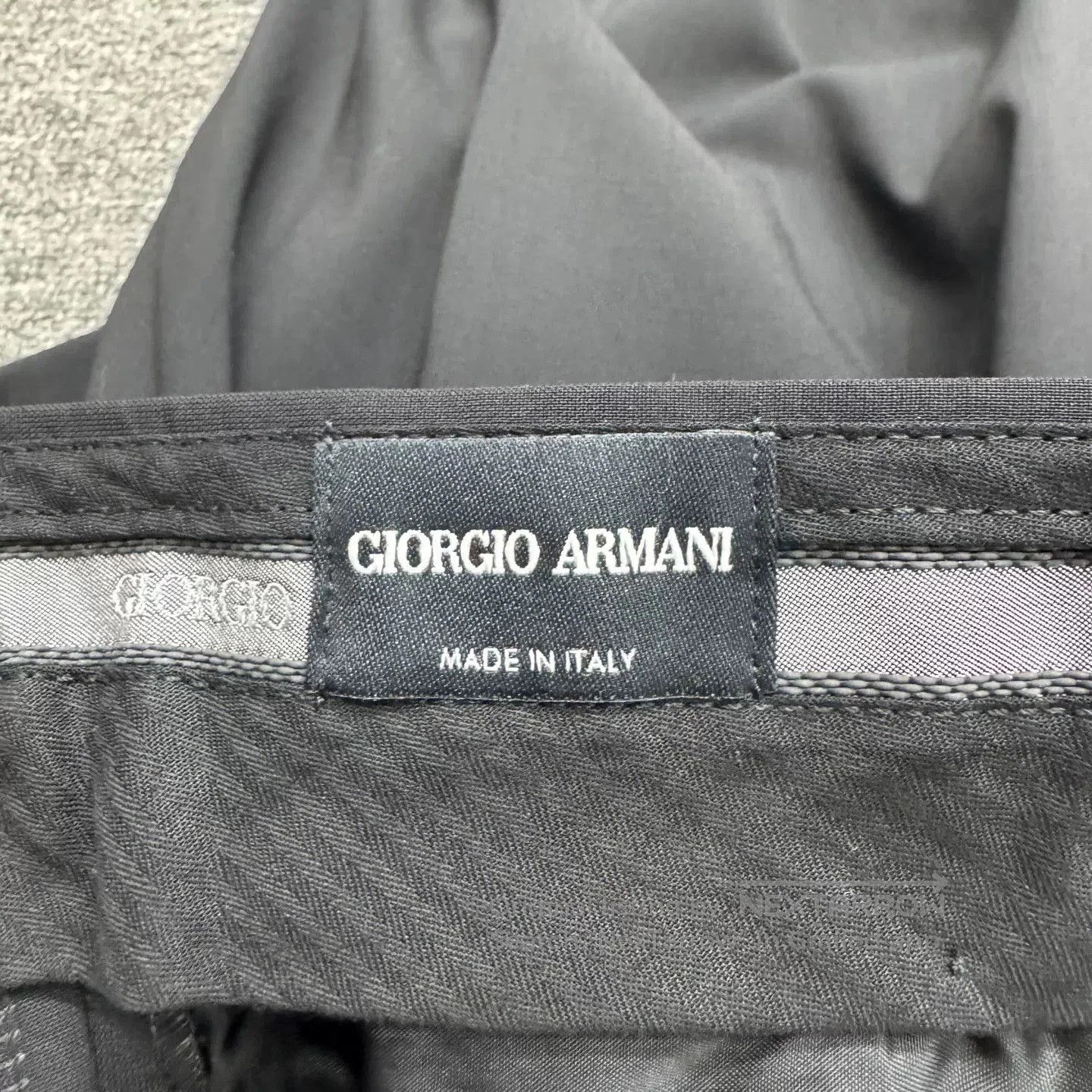 Giorgio Armani GIORGIO ARMANI Wool Casual Pants. Size US 32 / EU 48 - 2 Thumbnail