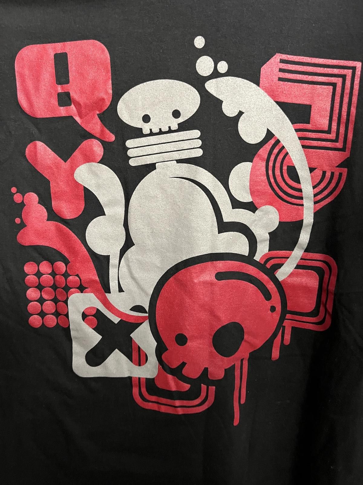 Nike Nike T-shirt Red Gray Emoji Skull Graphics Red/Grey -L Size US L / EU 52-54 / 3 - 3 Thumbnail
