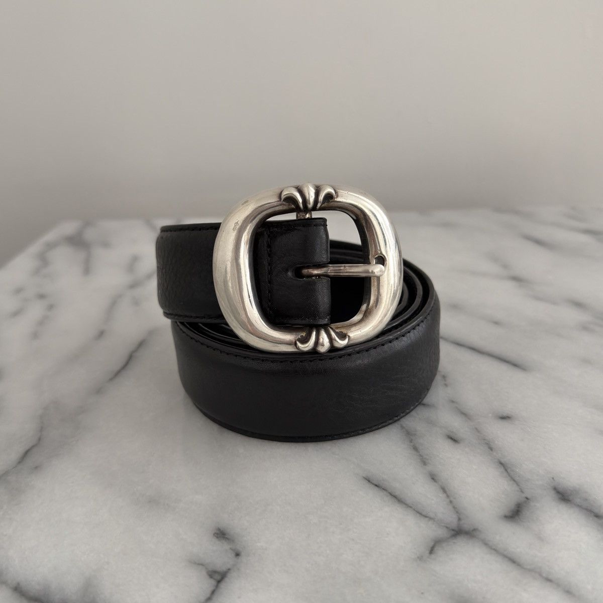 Chrome Hearts Chrome Hearts Gunslinger Belt 1.5” Size 36 - 1 Thumbnail