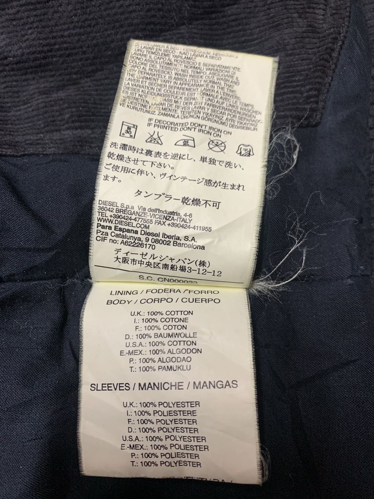 Diesel × Vintage Diesel.Co vintage jacket Size US M / EU 48-50 / 2 - 18 Thumbnail