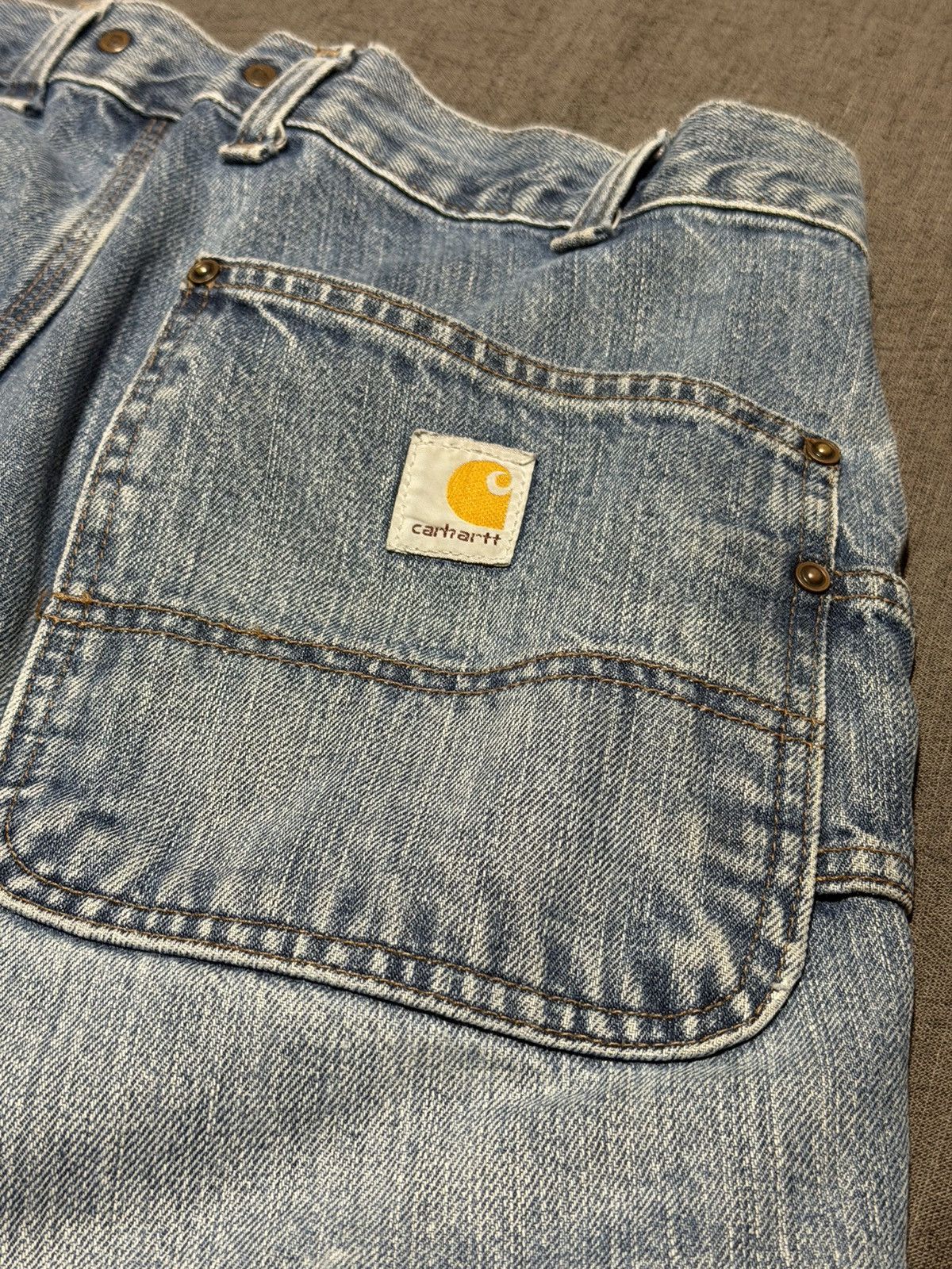 Carhartt Carhartt double knee denim pants Size US 32 / EU 48 - 7 Thumbnail
