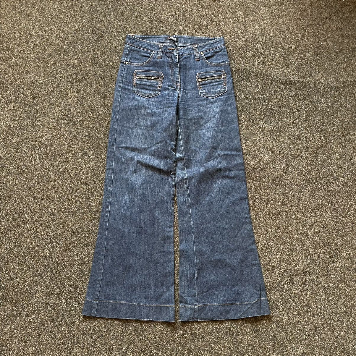 Vintage vintage pants bootcut jeans multi Y2K flared fade Size 32" / US 10 / IT 46 - 1 Thumbnail