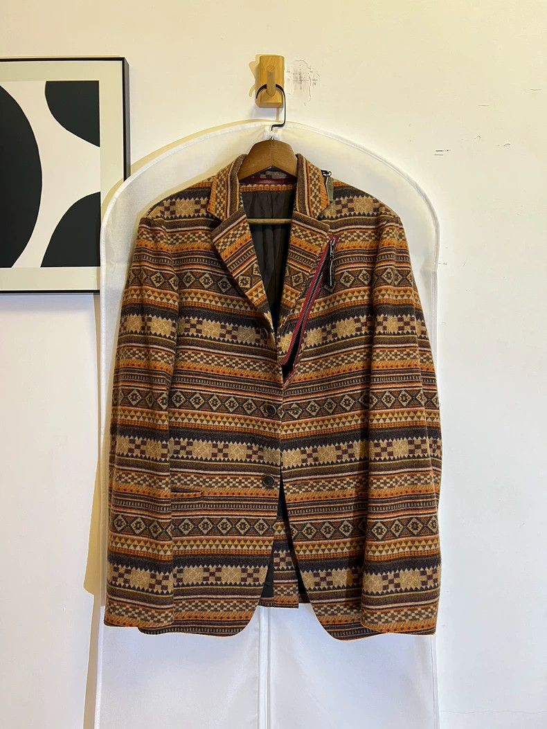 Yohji Yamamoto Yohji Yamamoto 14aw Opening Totem Zipper Knight Jacket Size US M / EU 48-50 / 2 - 3 Thumbnail