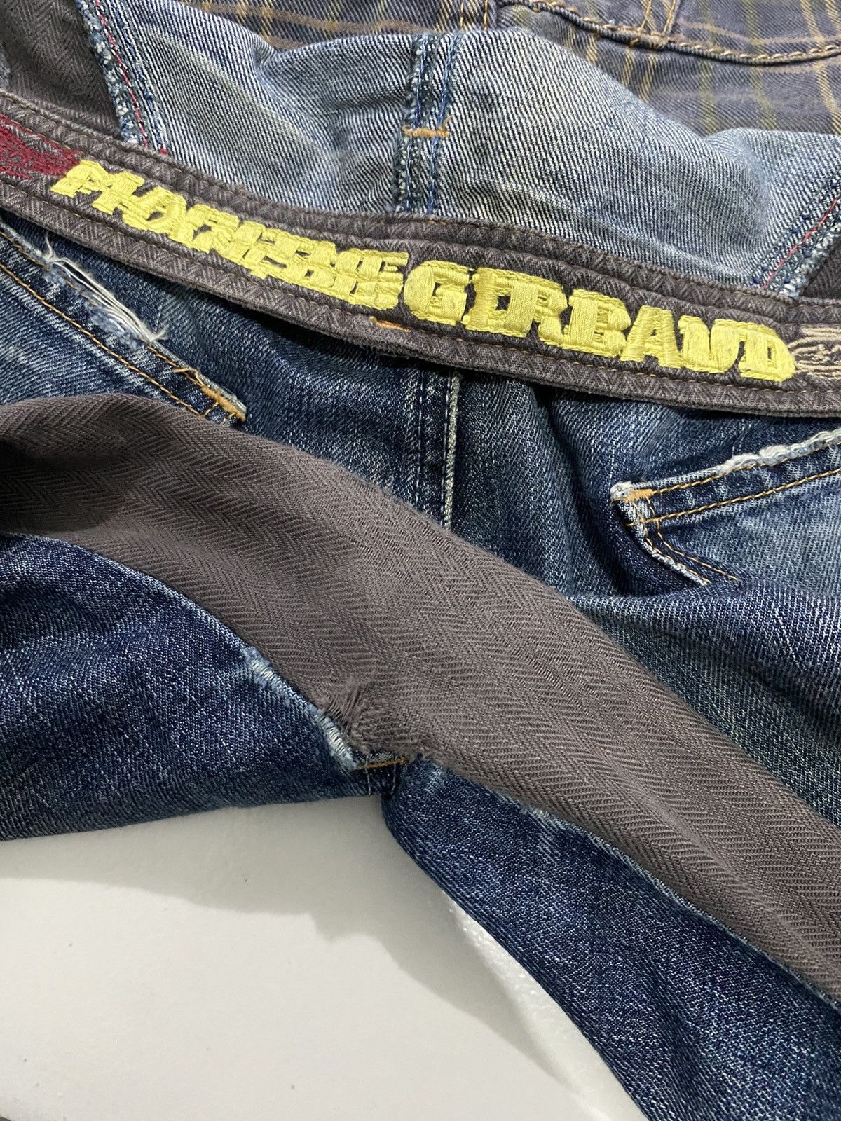 If Six Was Nine × Japanese Brand × Marithe + Francois Girbaud 2000s-Marithe Francois Girbaud Double Wise Jeans Pants Size US 31 - 17 Thumbnail