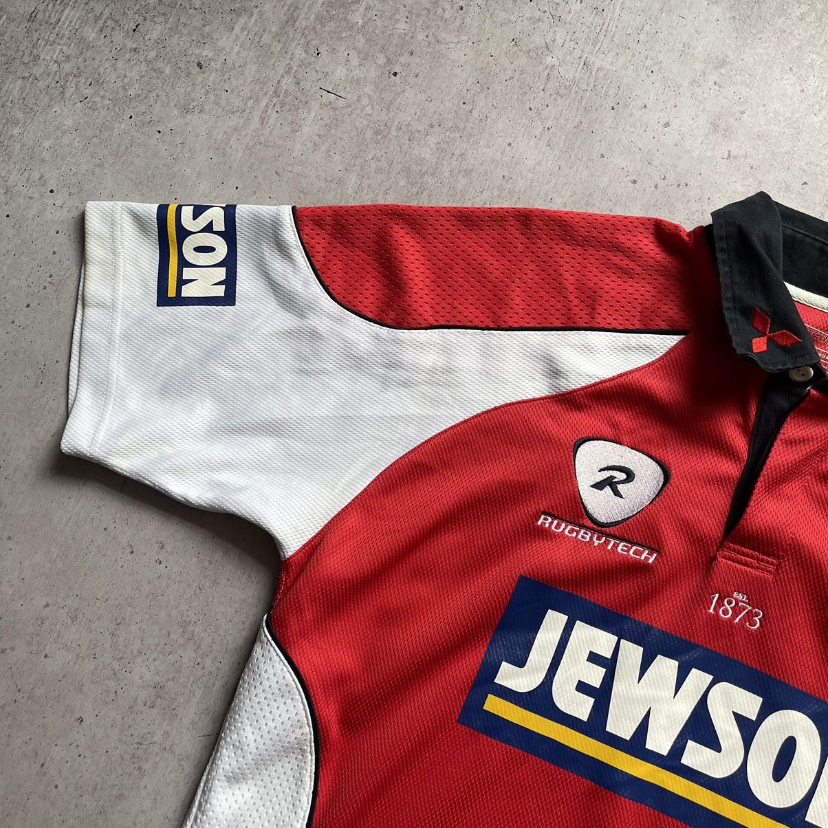 Vintage Vintage Gloucester rugby jersey Mitsubishi logo size XL Size US XL / EU 56 / 4 - 2 Thumbnail