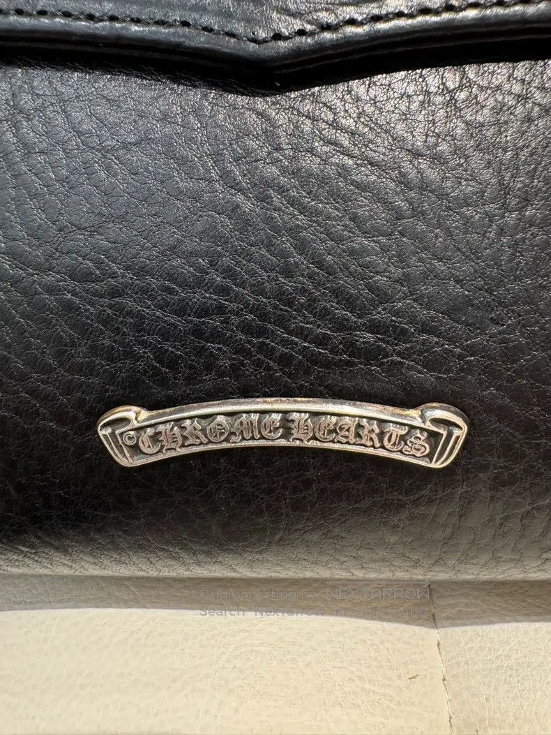 Chrome Hearts CHROME HEARTS Black Shoulder Strap Scout Flower Handbag Size ONE SIZE - 4 Thumbnail