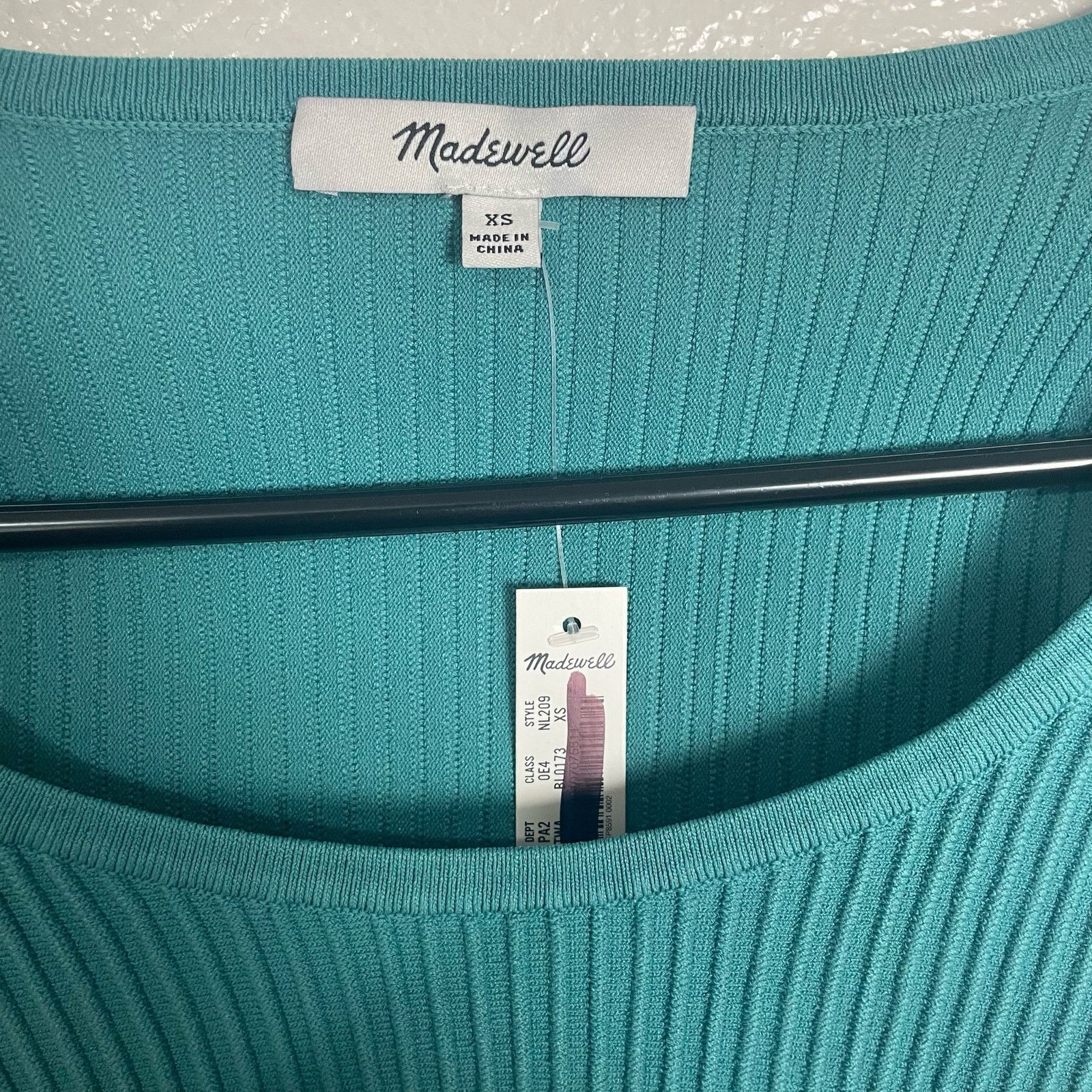 Madewell Madewell Sculpt Ottoman Stretchy Crop Tee Shirt US Womens XS Size XS / US 0-2 / IT 36-38 - 3 Thumbnail