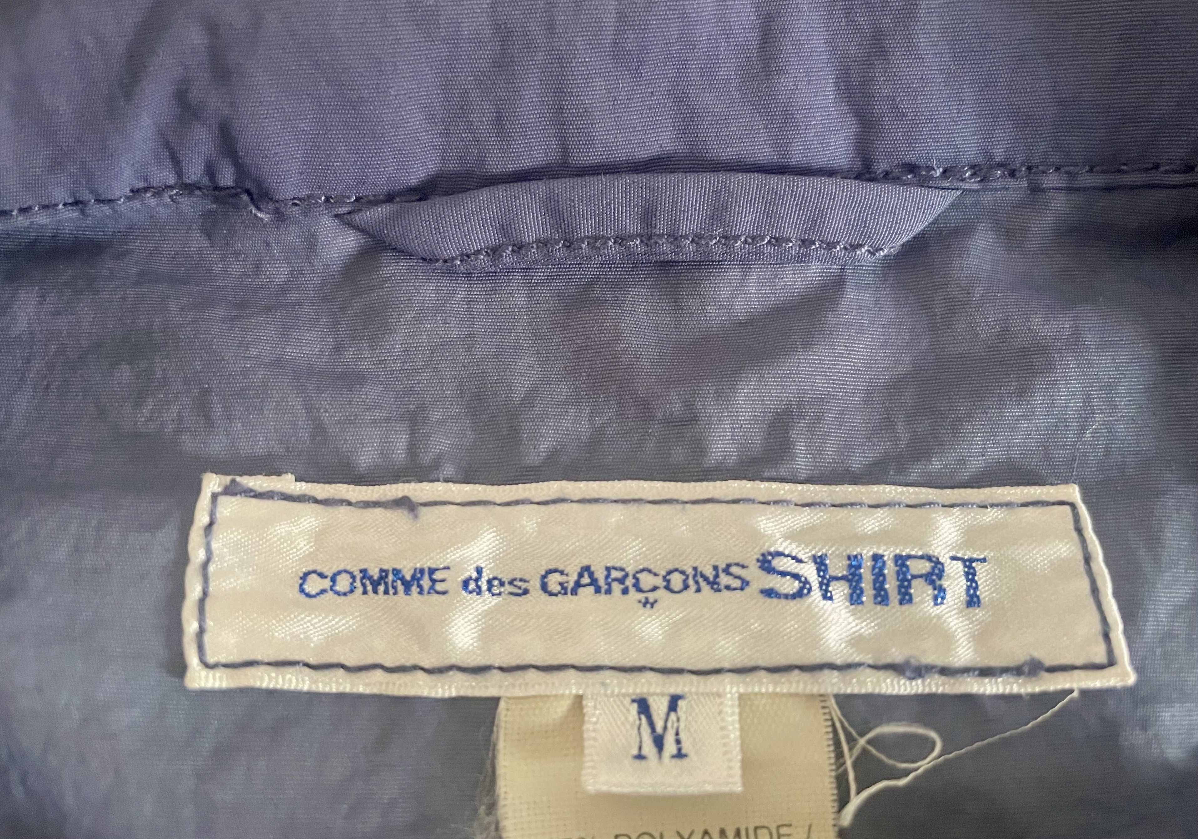 Comme des Garcons SHIRT Comme des Garçons SHIRT lightweight zip-front jacket Size US M / EU 48-50 / 2 - 4 Thumbnail