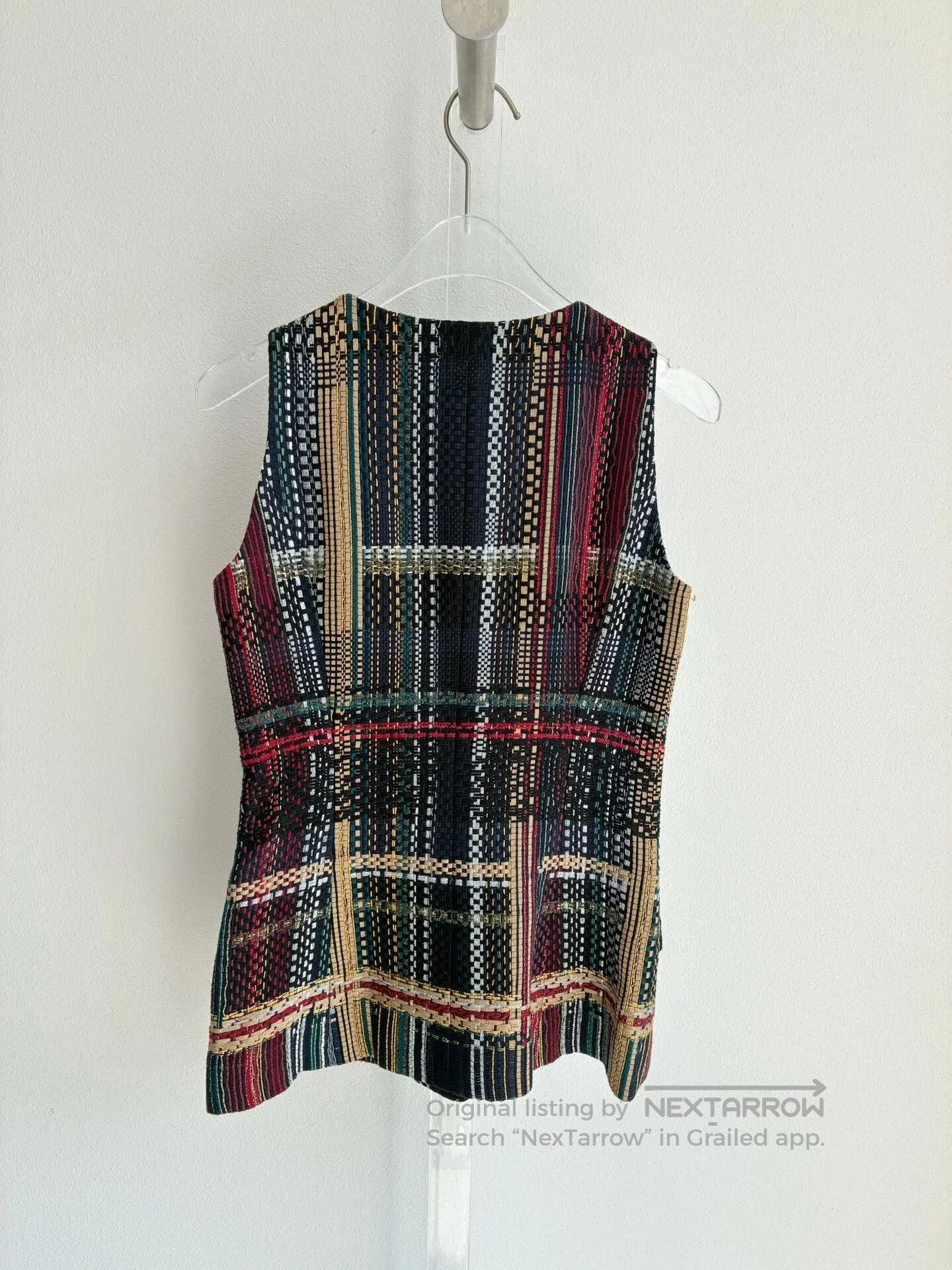 Chanel Chanel Dubai Series Colorful Woven Vest. Size XXS / US 00 / IT 34 - 3 Thumbnail