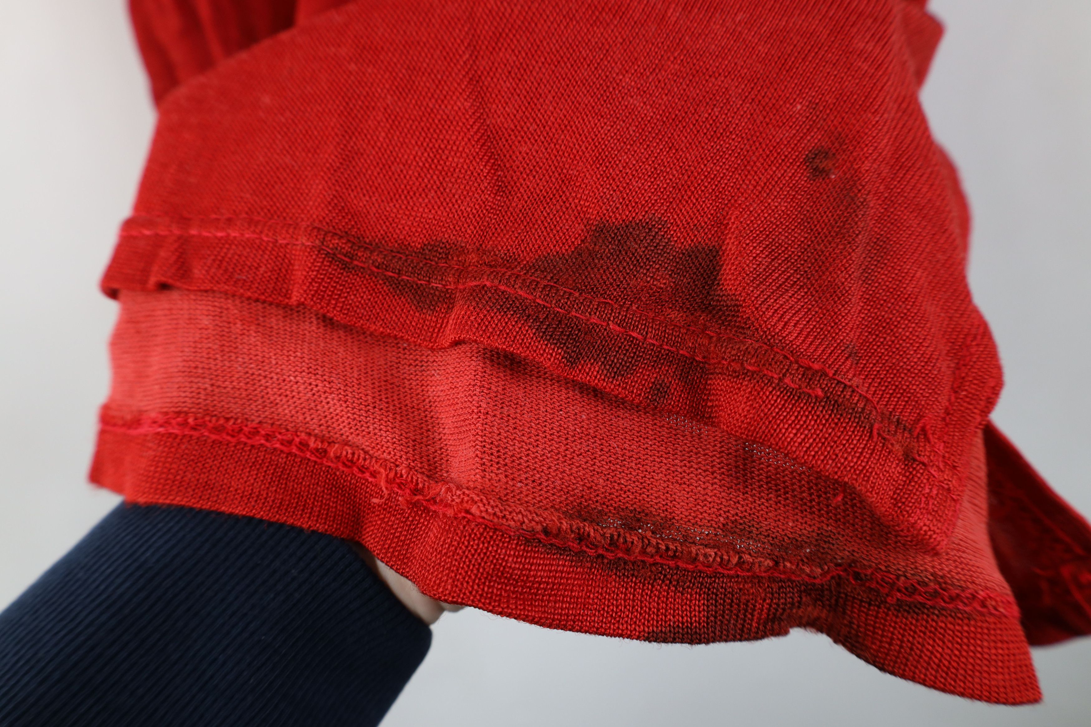 Vintage Vintage 40s 50s Chain Stitch Salem Basketball Jersey Red USA Size US XL / EU 56 / 4 - 11 Thumbnail