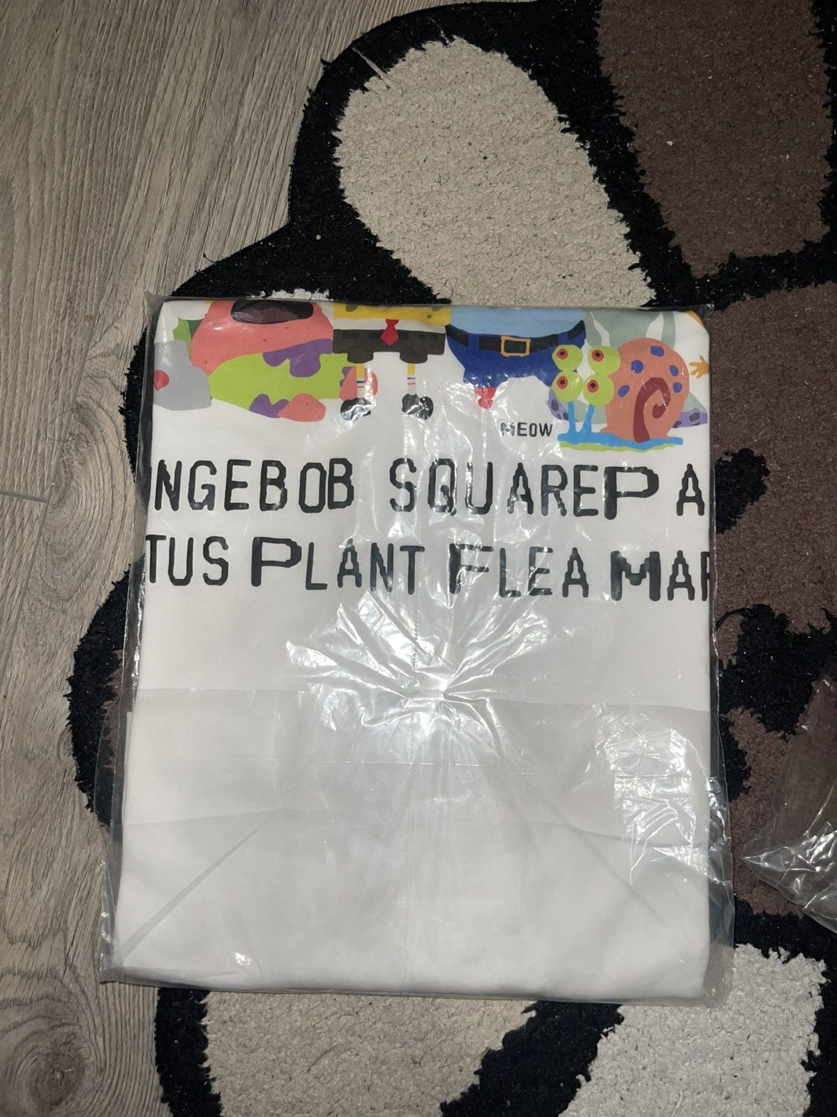 Cactus Plant Flea Market × Uniqlo CPFM x UNIQLO SppngeBob T-Shirt Size US XXL / EU 58 / 5 - 4 Thumbnail