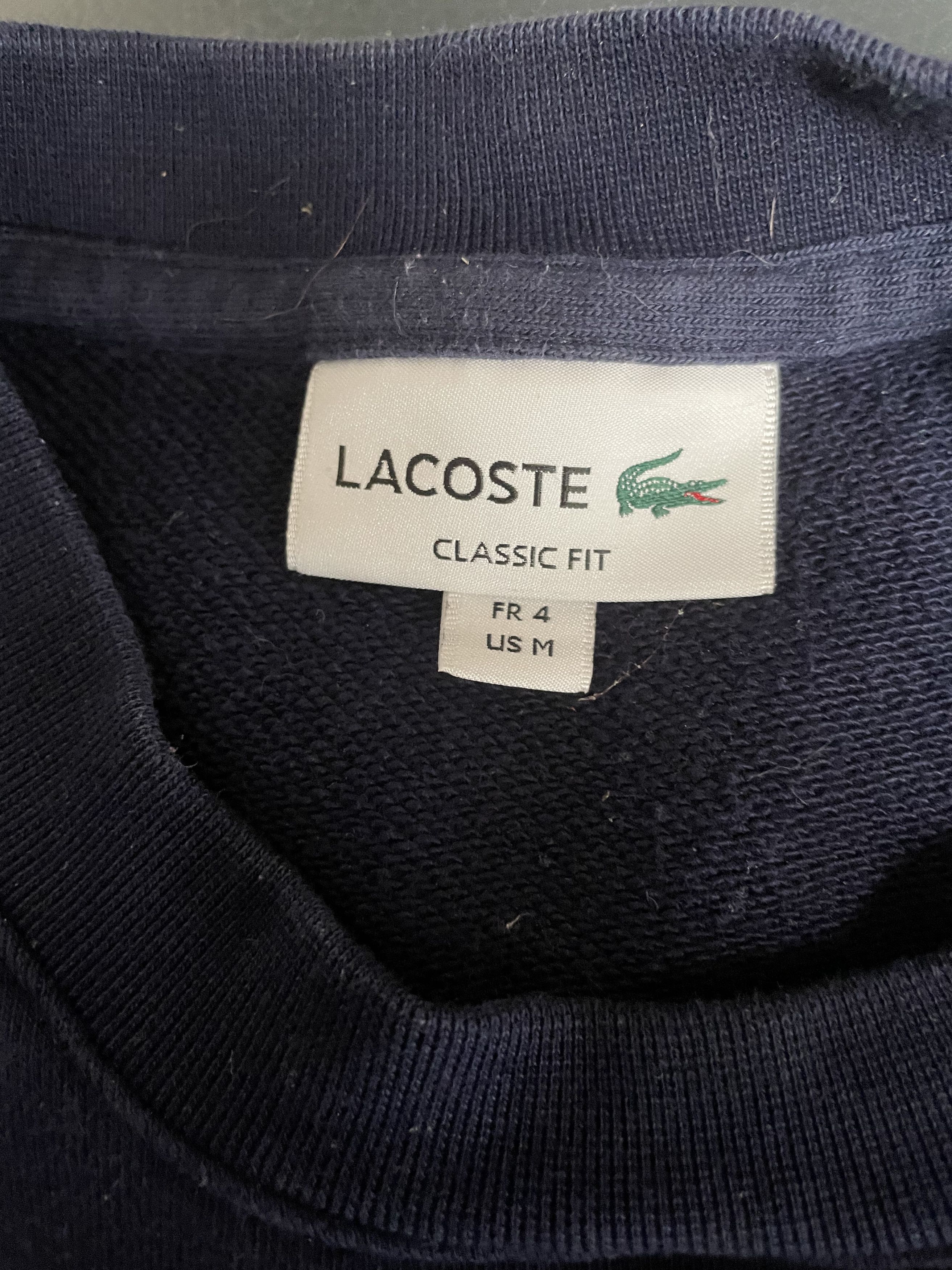 Lacoste Lacoste Navy Sweatshirt Size US M / EU 48-50 / 2 - 3 Thumbnail