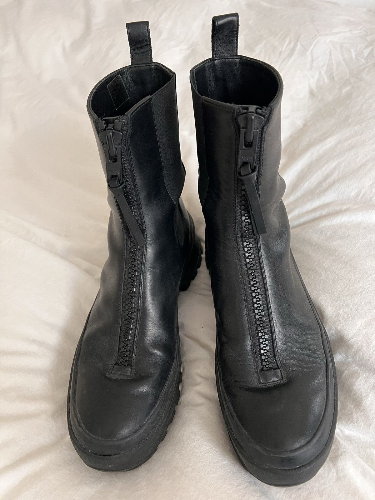 Jil Sander Men's Boston Zip Hiking Ankle Boots Size US 9 / EU 42 - 11 Thumbnail