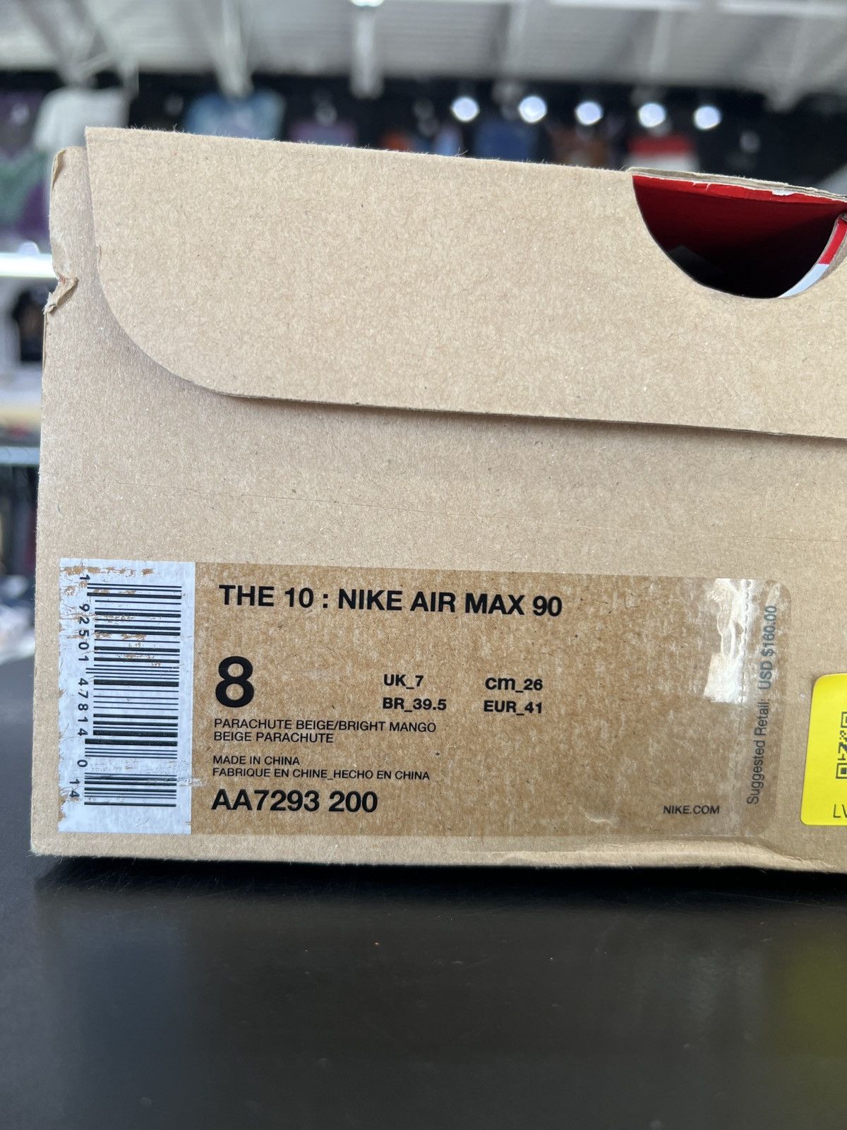 Nike × Off-White Nike Air Max 90 Off White Desert Ore Sz. 8 (2019) Size US 8 / EU 41 - 11 Thumbnail