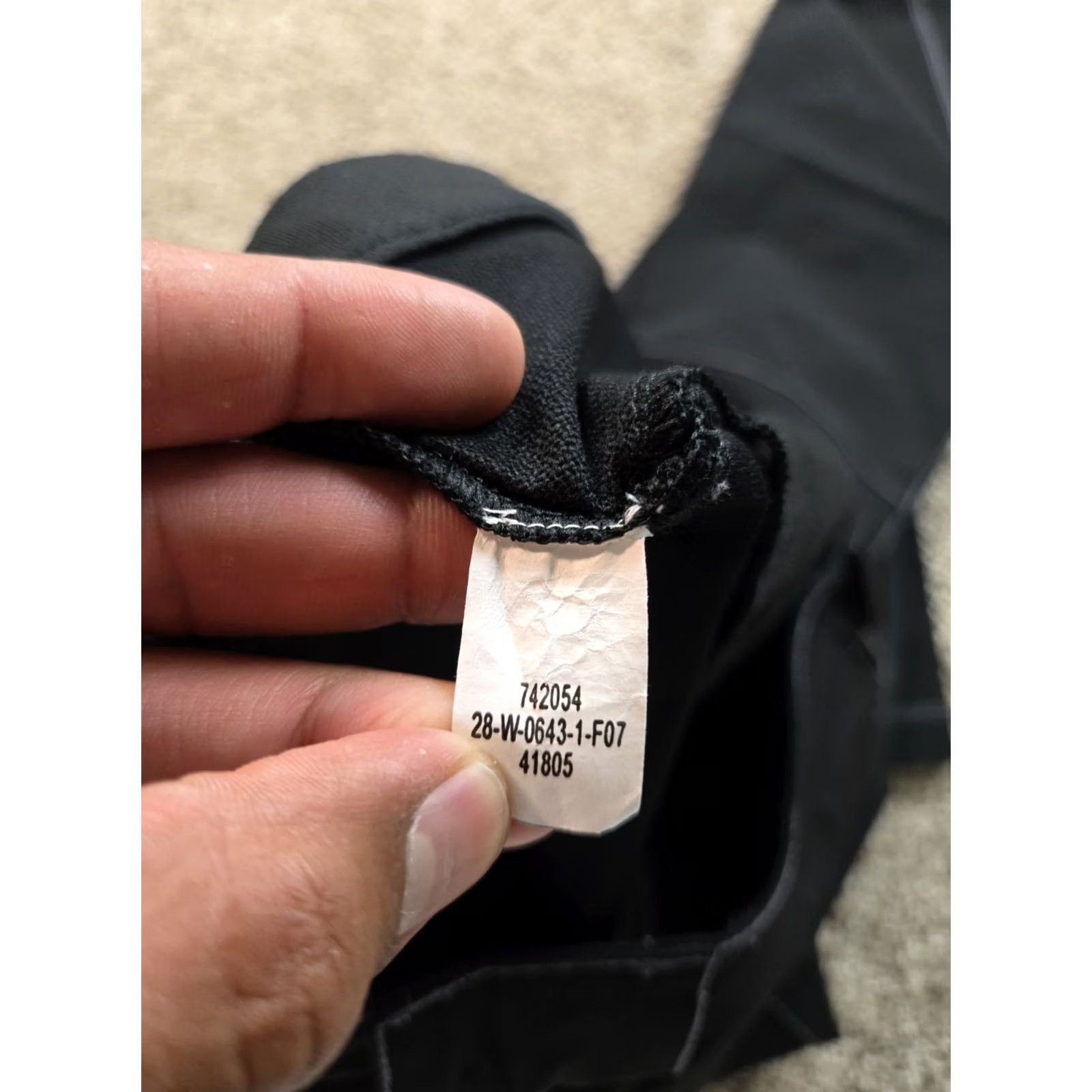 Vintage REI Womens 8 Black Softshell Pants Nylon Polyester Stretch Bootcut Activewear Travel Light Weight Waterproof Athletic Size 30" / US 8 / IT 44 - 6 Thumbnail