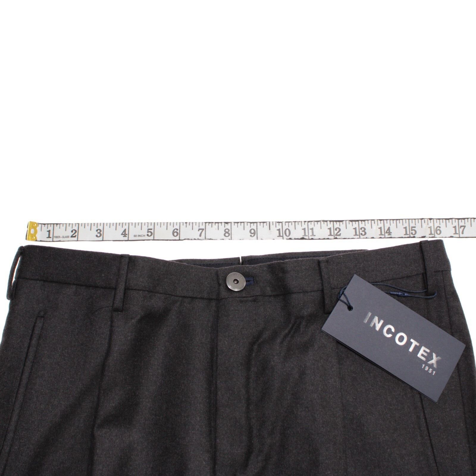 Incotex INCOTEX New with tags Dress Pants Size 32 US In Gray Size US 32 / EU 48 - 5 Thumbnail